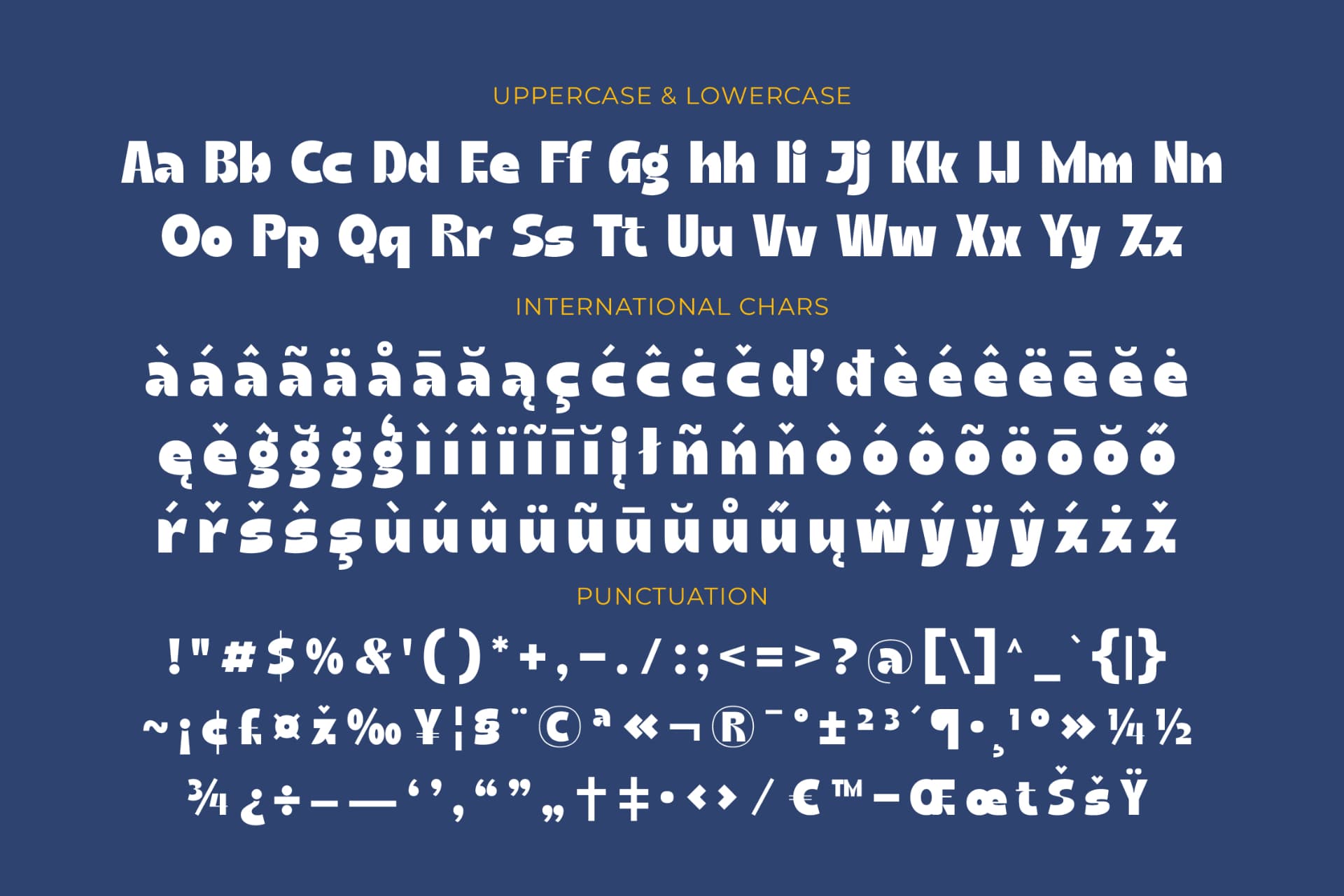Preview 19 for Rangs Kalore - Bold Sans Serif Font