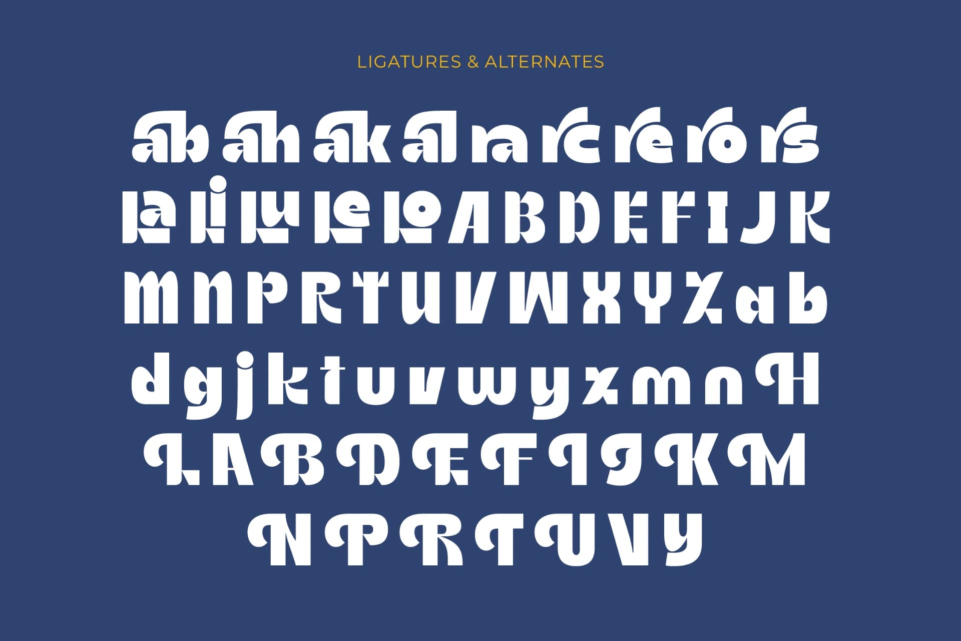 Preview 18 for Rangs Kalore - Bold Sans Serif Font