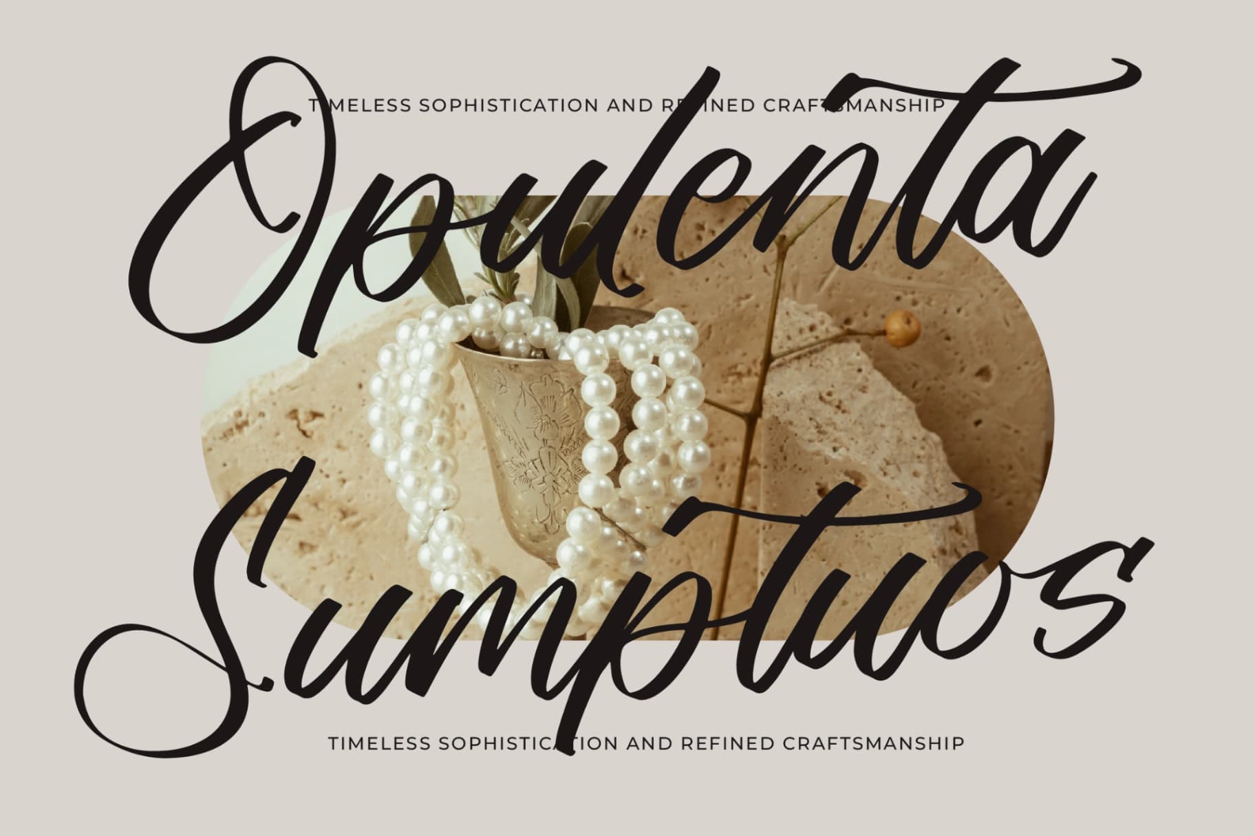 Preview 4 for Somethin Rustica - Modern Handwritten Font