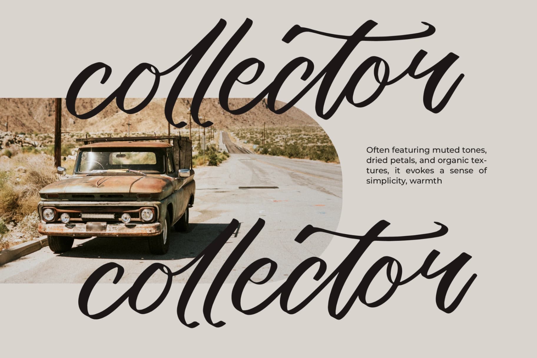 Preview 12 for Somethin Rustica - Modern Handwritten Font