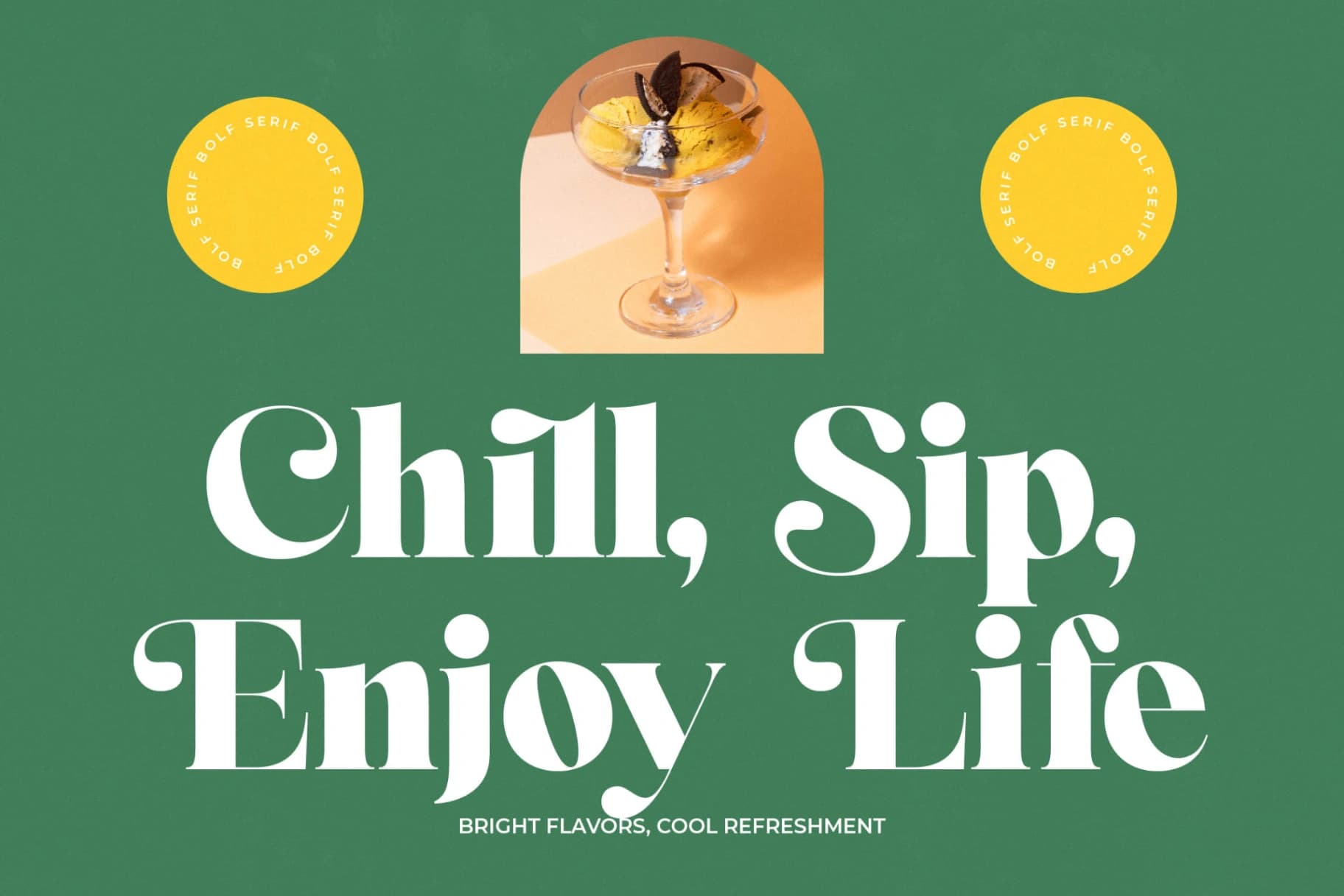 Preview 8 for Mirage Tropic - Modern Serif Font