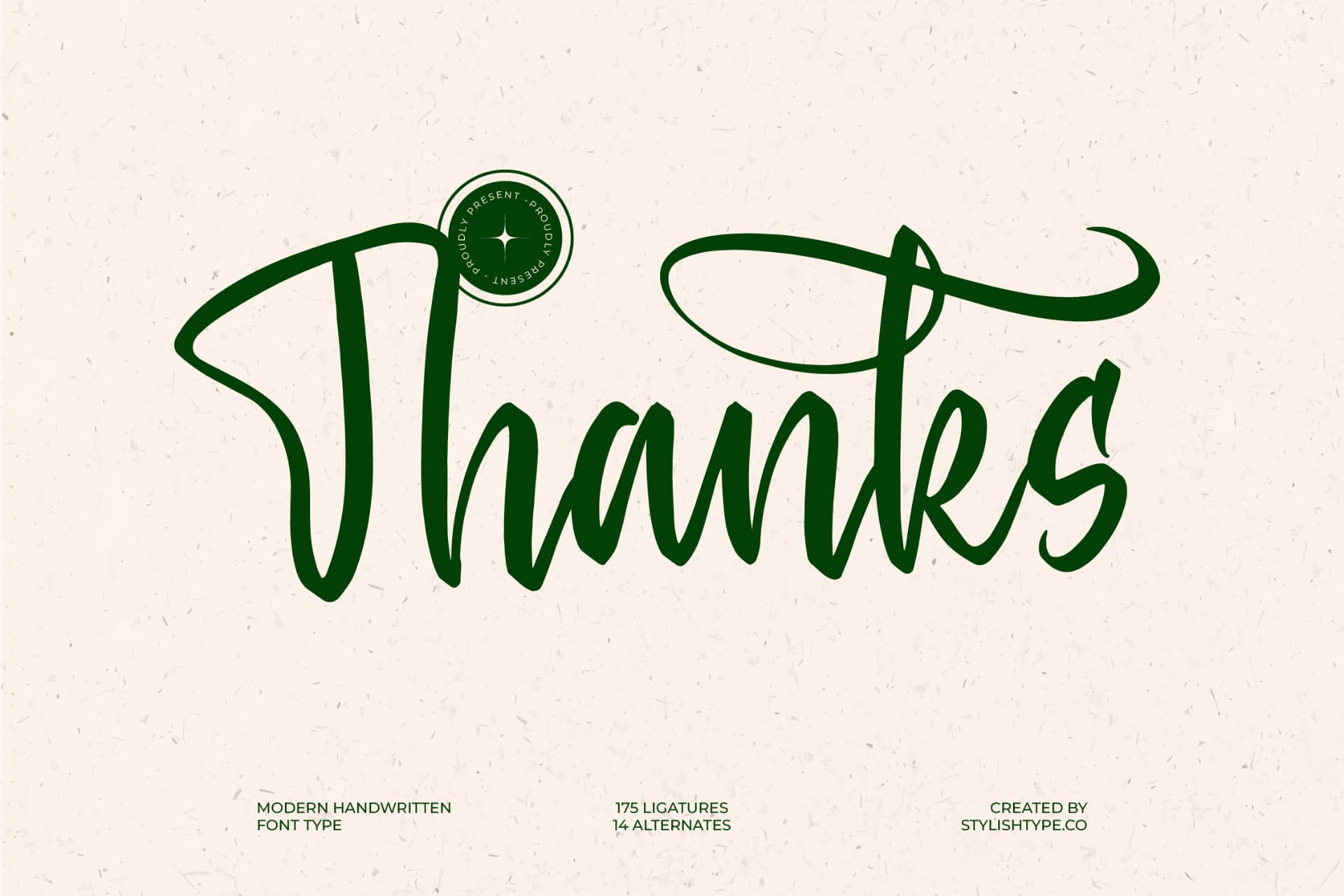 Preview 20 for Baghera Thenetta - Modern Handwritten Font