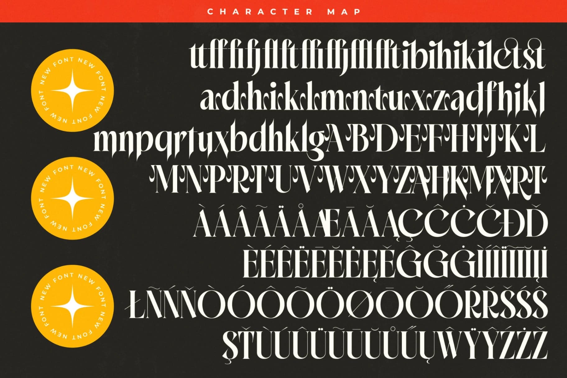 Preview 19 for Mactge - New Modern Serif Font