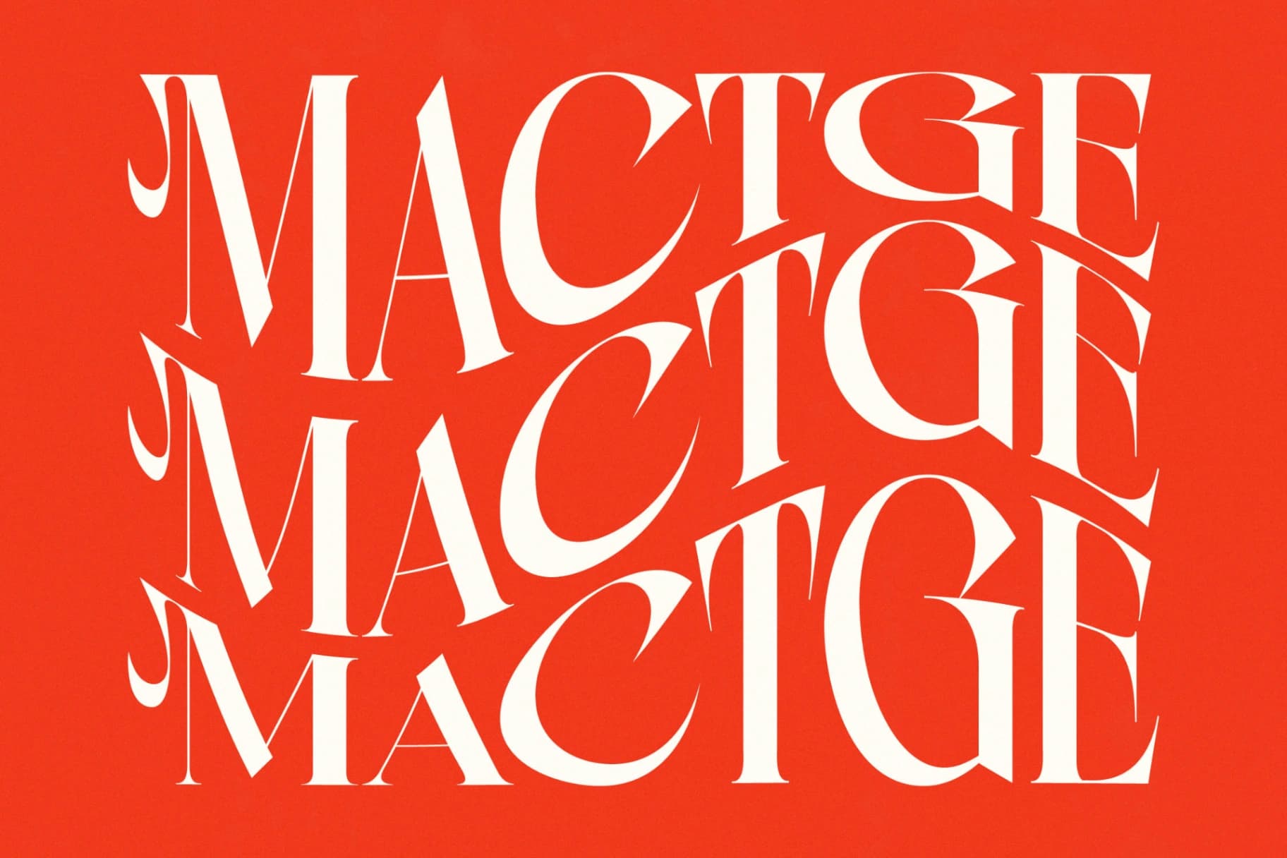 Preview 11 for Mactge - New Modern Serif Font