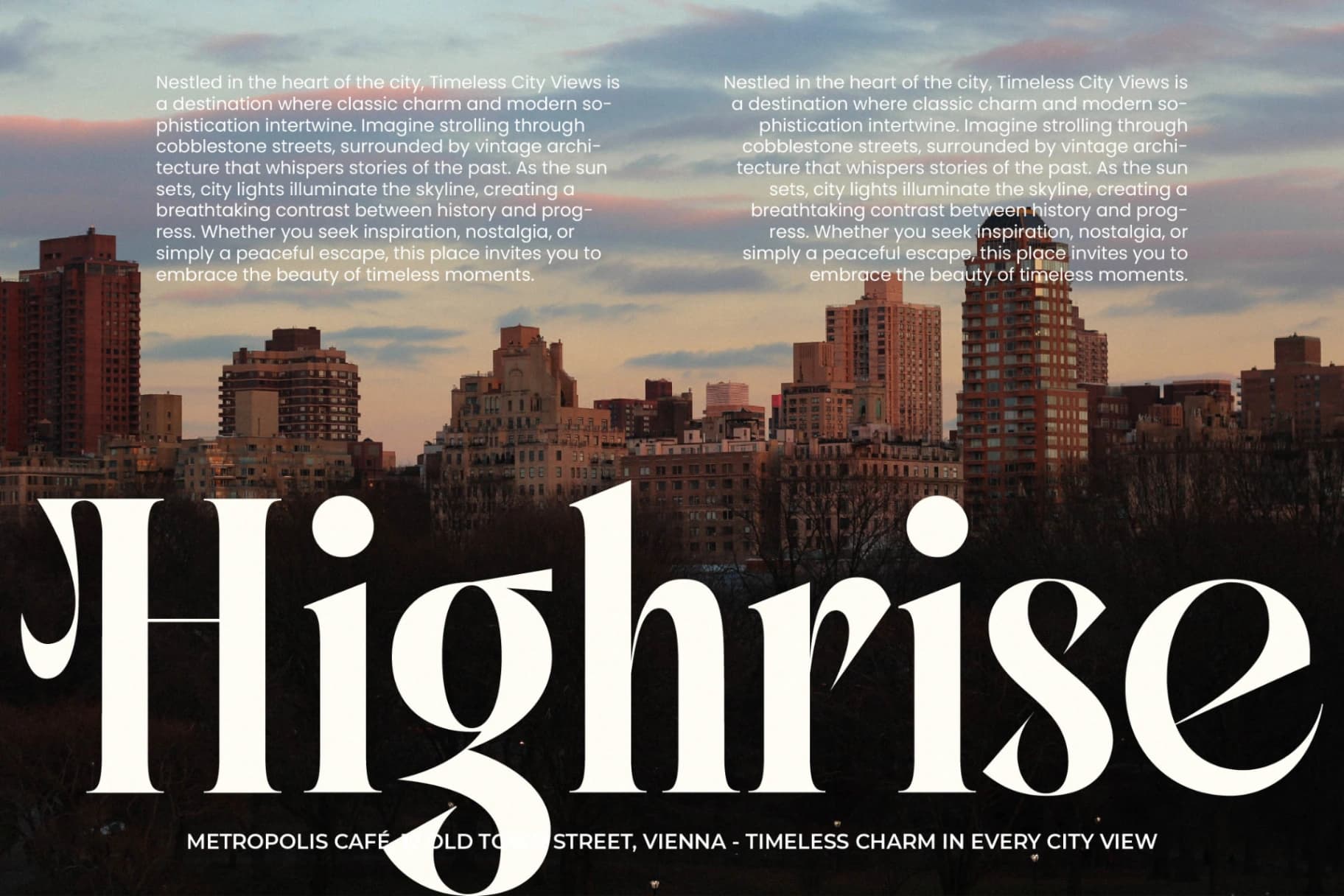 Preview 4 for Mactge - New Modern Serif Font