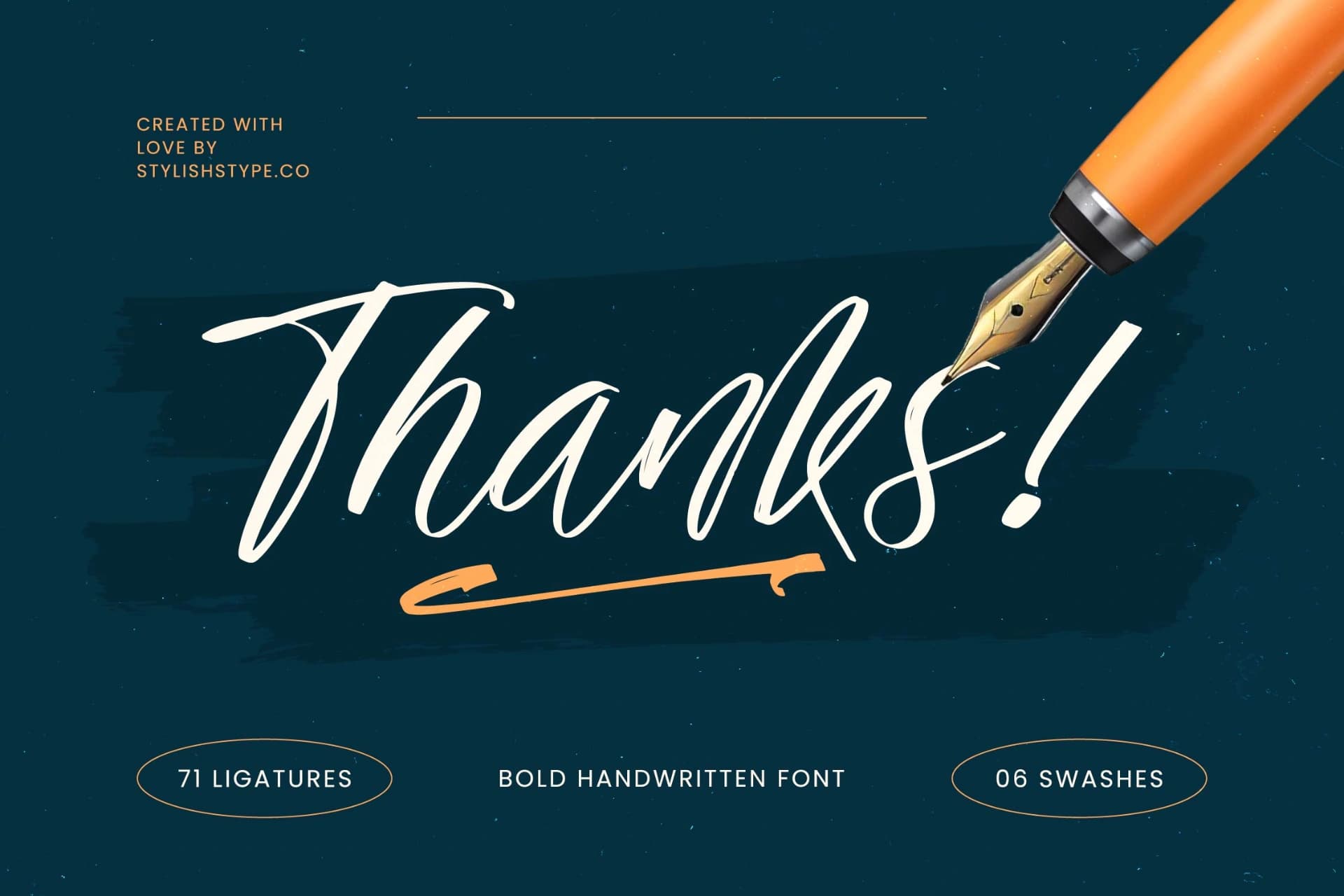 Preview 20 for The Newyork - Bold Handwritten Font