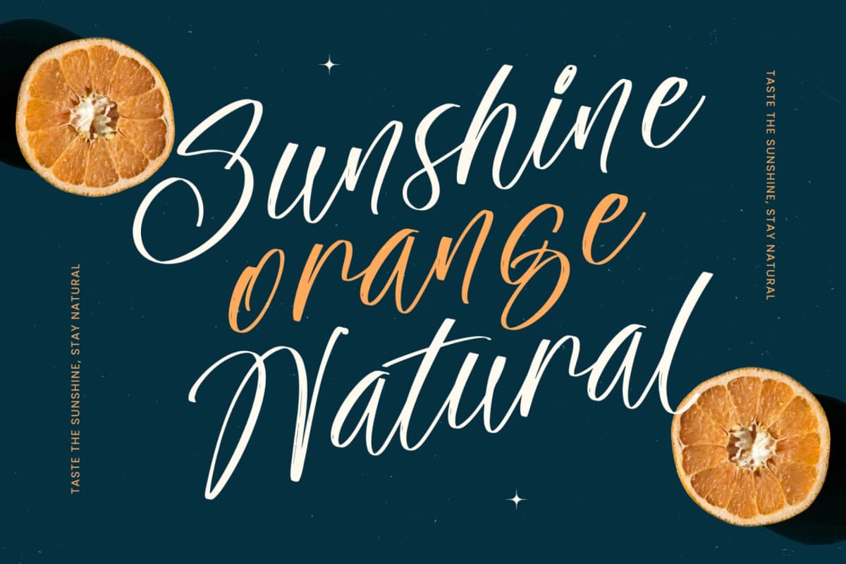 The Newyork - Bold Handwritten Font font preview 8