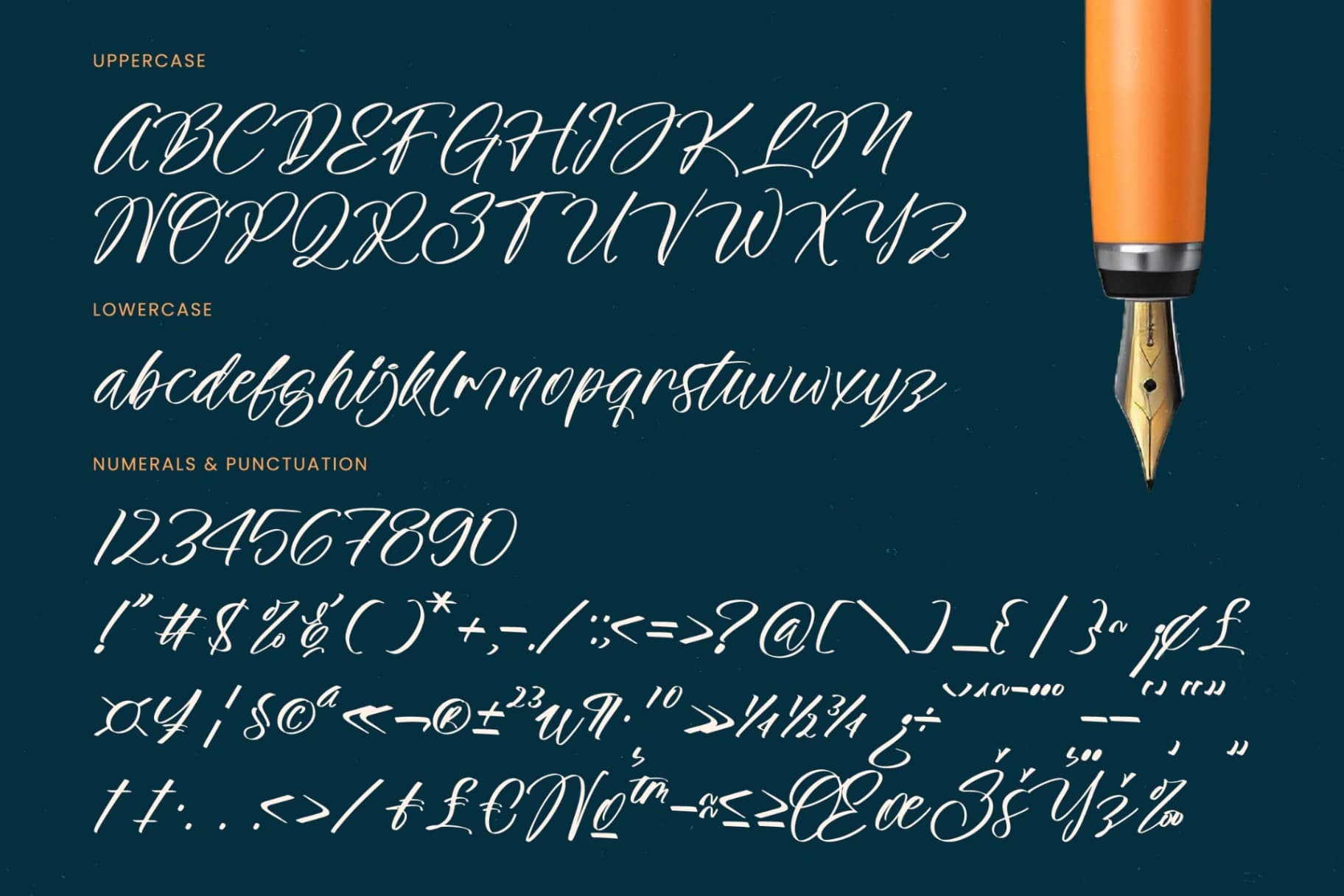 Preview 18 for The Newyork - Bold Handwritten Font