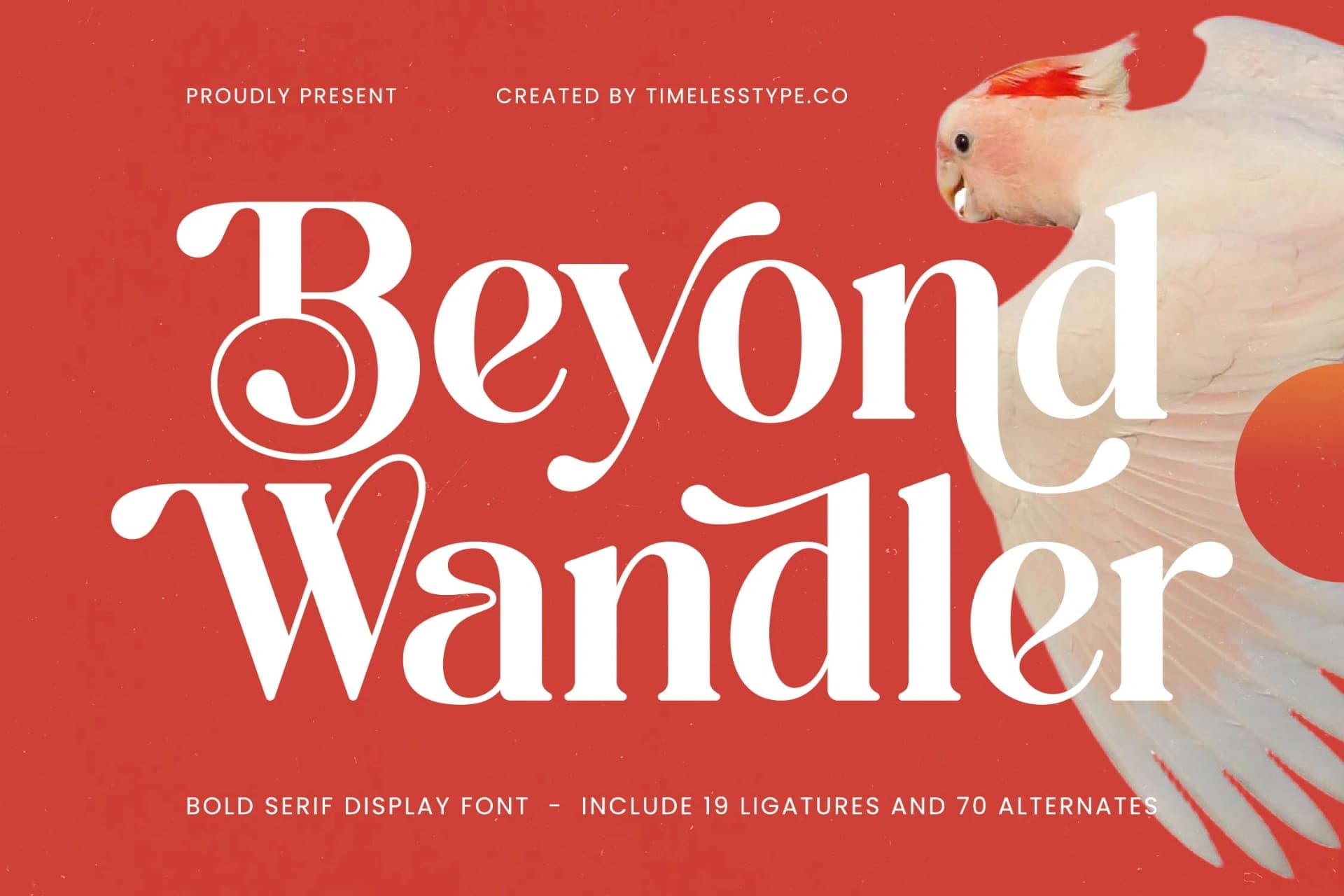 Preview 1 for Beyond Wandler - Bold Serif Display Font