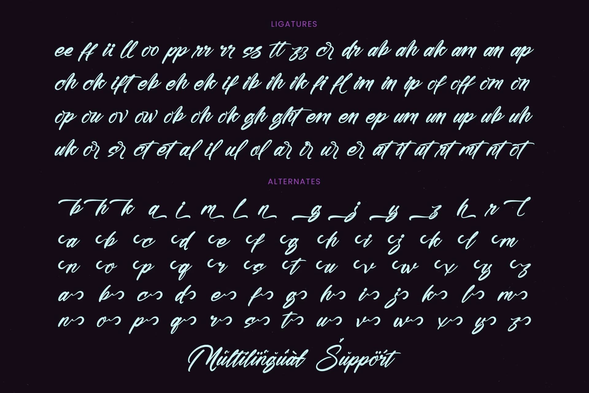 Preview 19 for Humble Blash - Bold Handwritten Font
