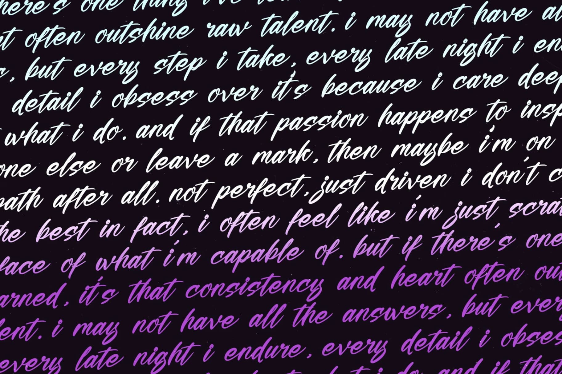 Preview 13 for Humble Blash - Bold Handwritten Font