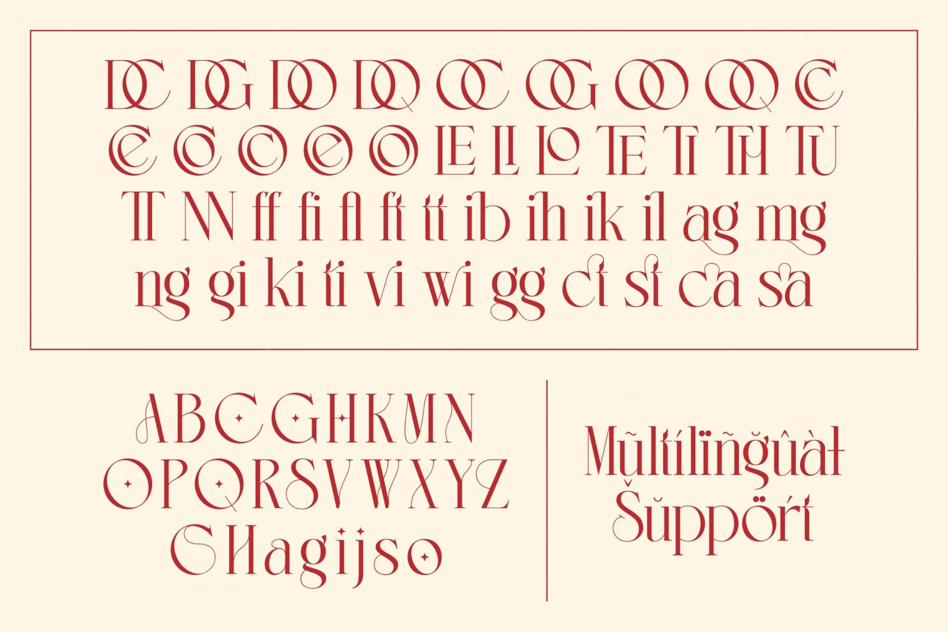 Preview 19 for Lermith - Tall Serif Display Font