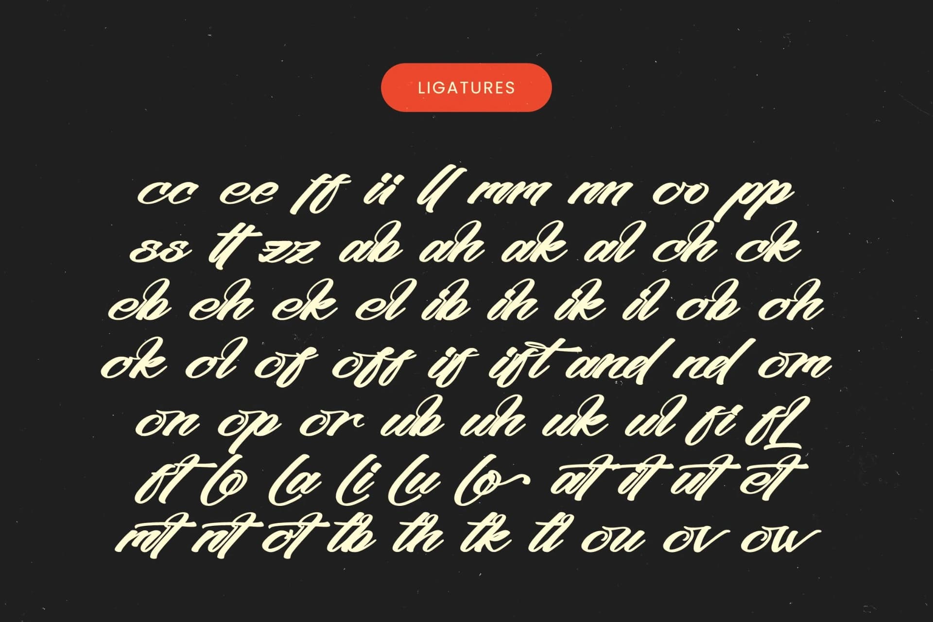 Preview 8 for Santos Kulture - Modern Calligraphy Font