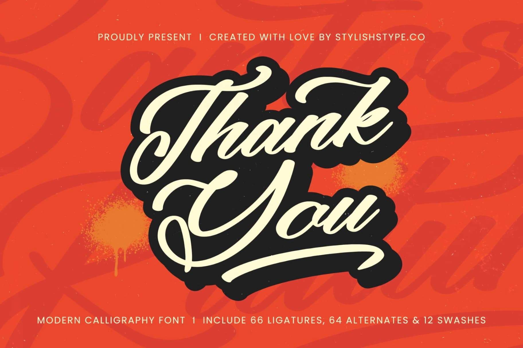 Preview 20 for Santos Kulture - Modern Calligraphy Font