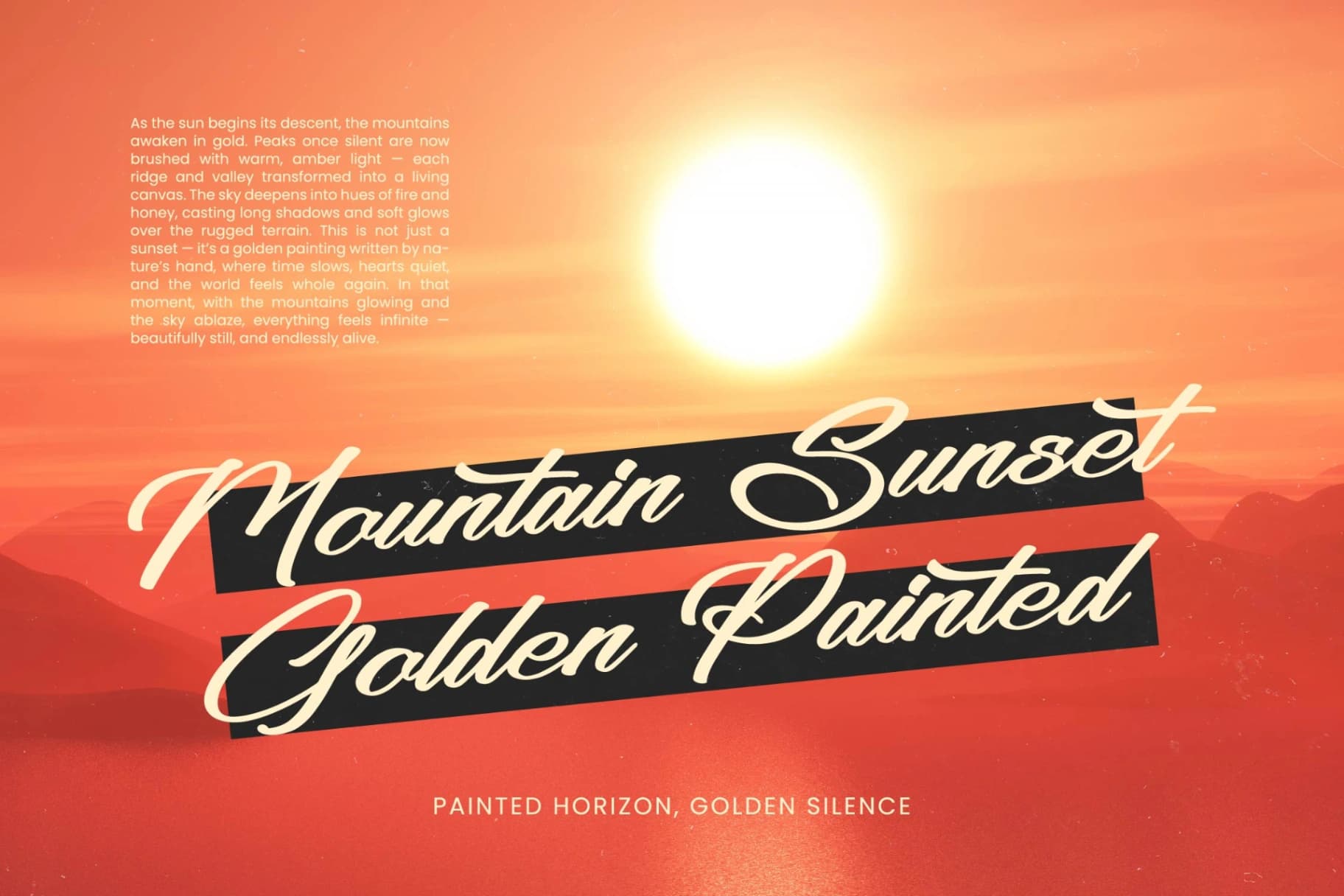 Preview 4 for Santos Kulture - Modern Calligraphy Font