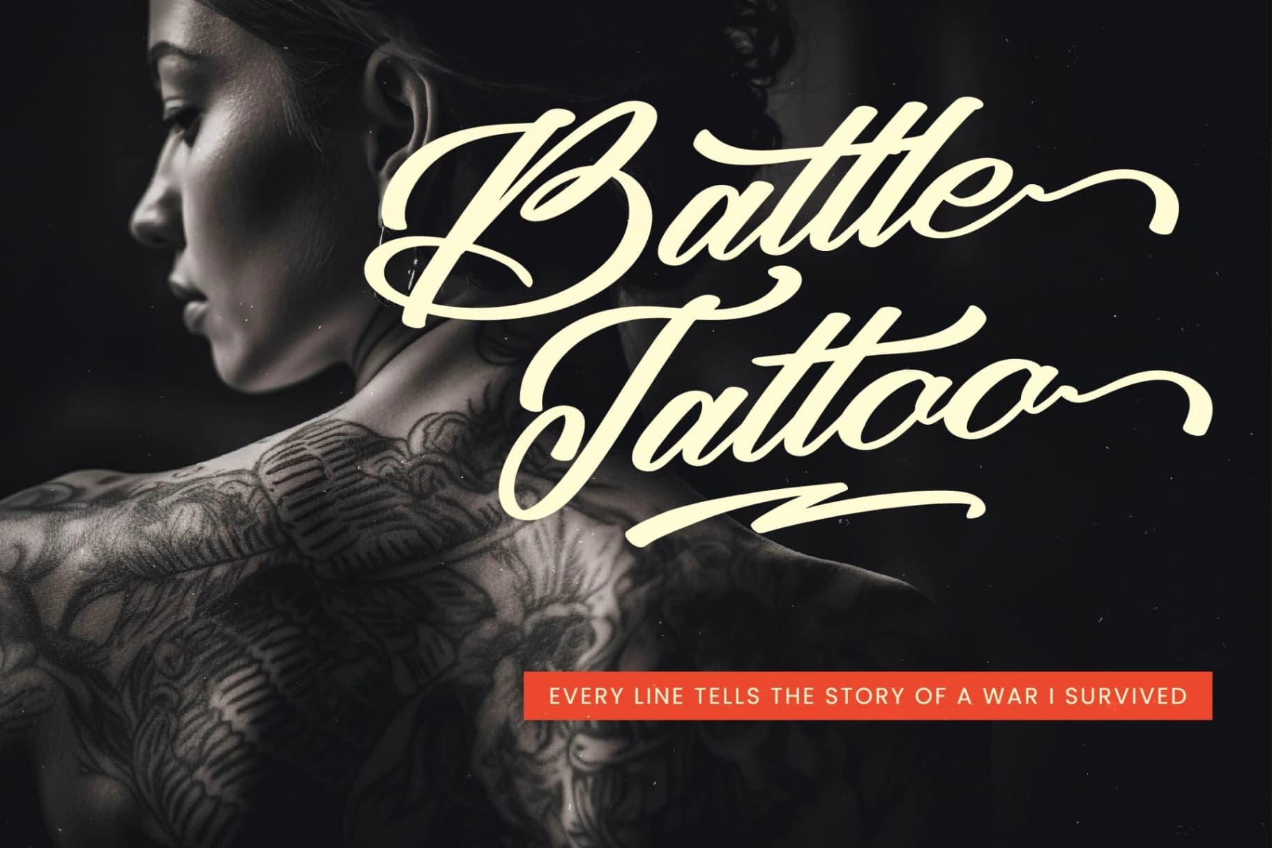 Preview 6 for Santos Kulture - Modern Calligraphy Font