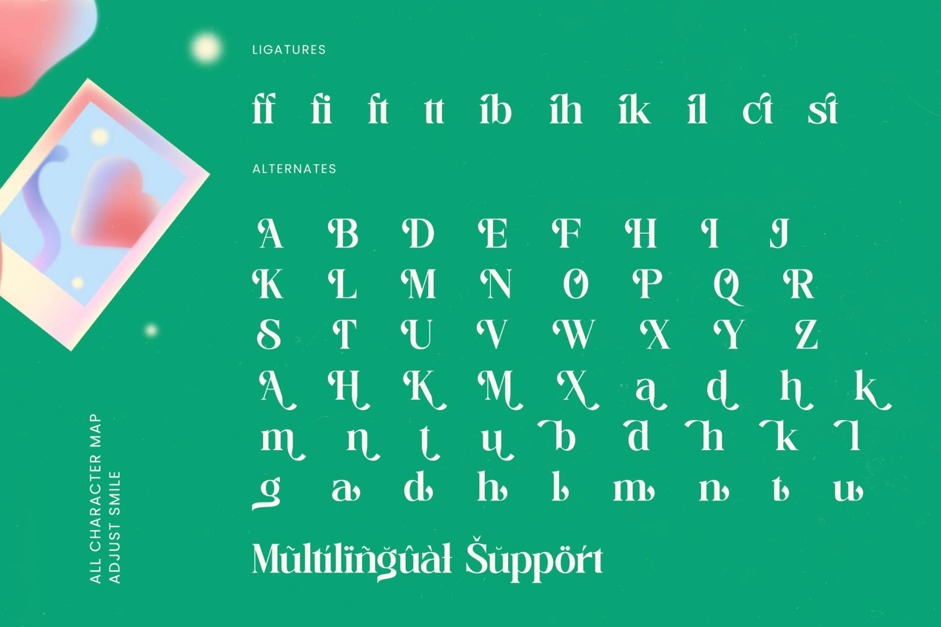 Preview 19 for Adjust Smile - Bold Tall Serif Display Font