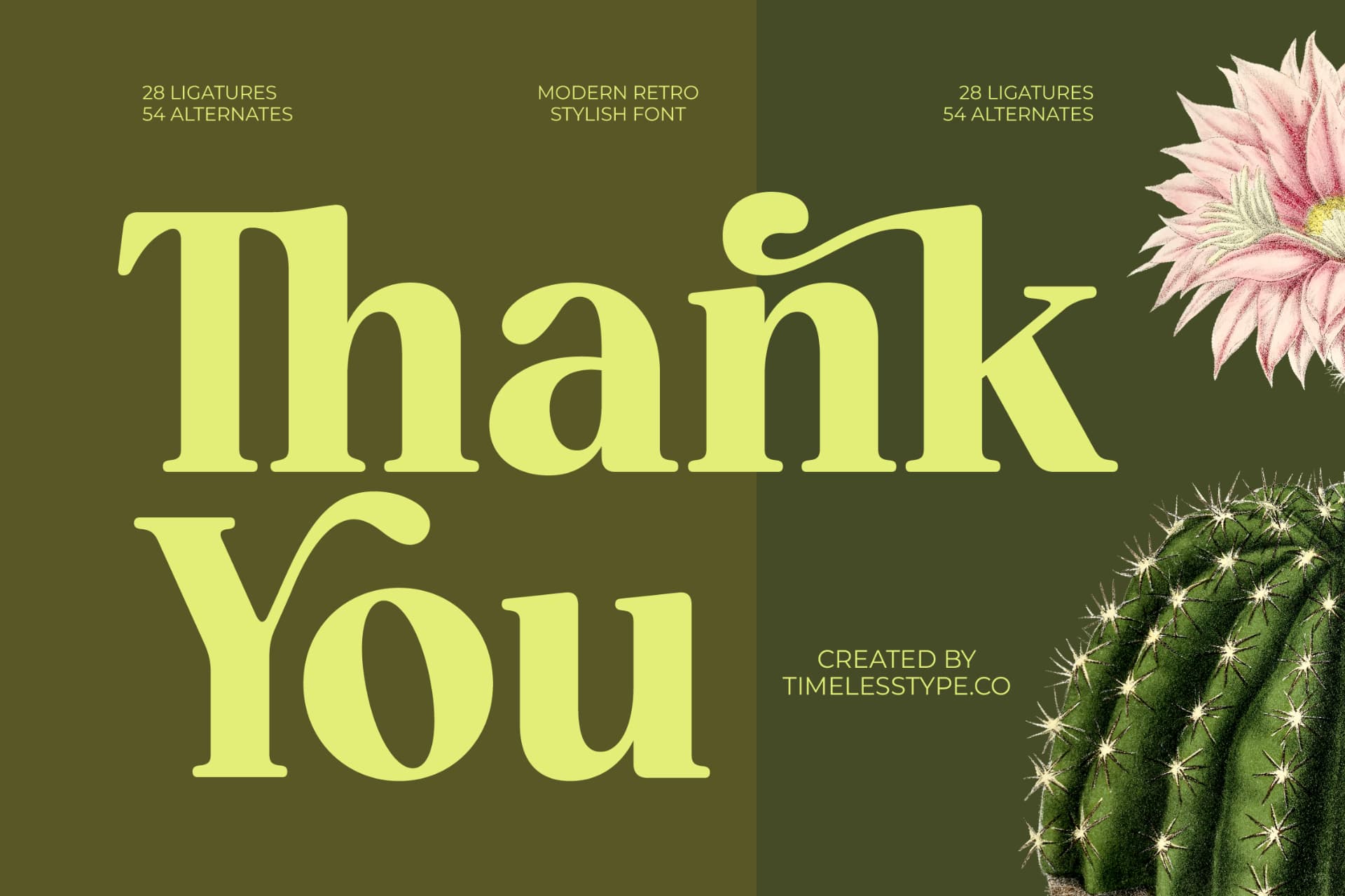 Preview 20 for Repag Bayoe - Bold Restro Serif Font