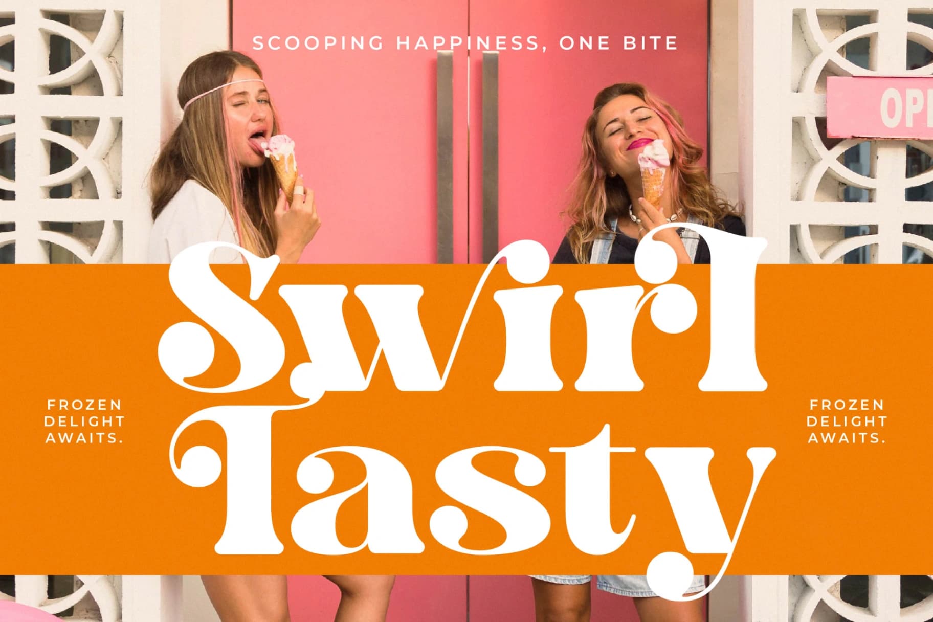 Preview 10 for Bright Fresh - New Bold Serif Font
