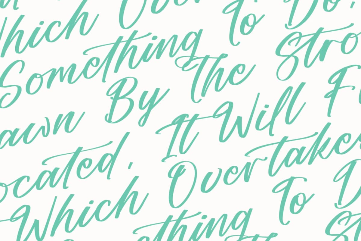 Althena Juliette - Modern Elegant Handwritten font preview 6