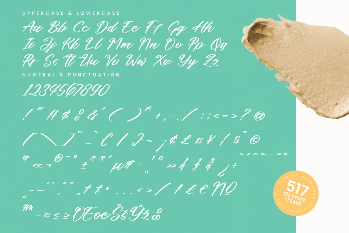 Althena Juliette - Modern Elegant Handwritten font preview 18