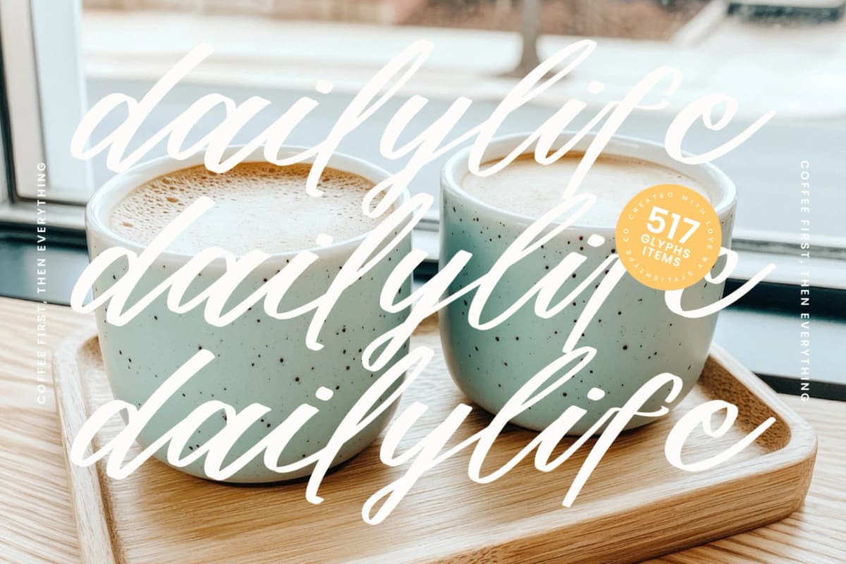 Althena Juliette - Modern Elegant Handwritten font preview 10