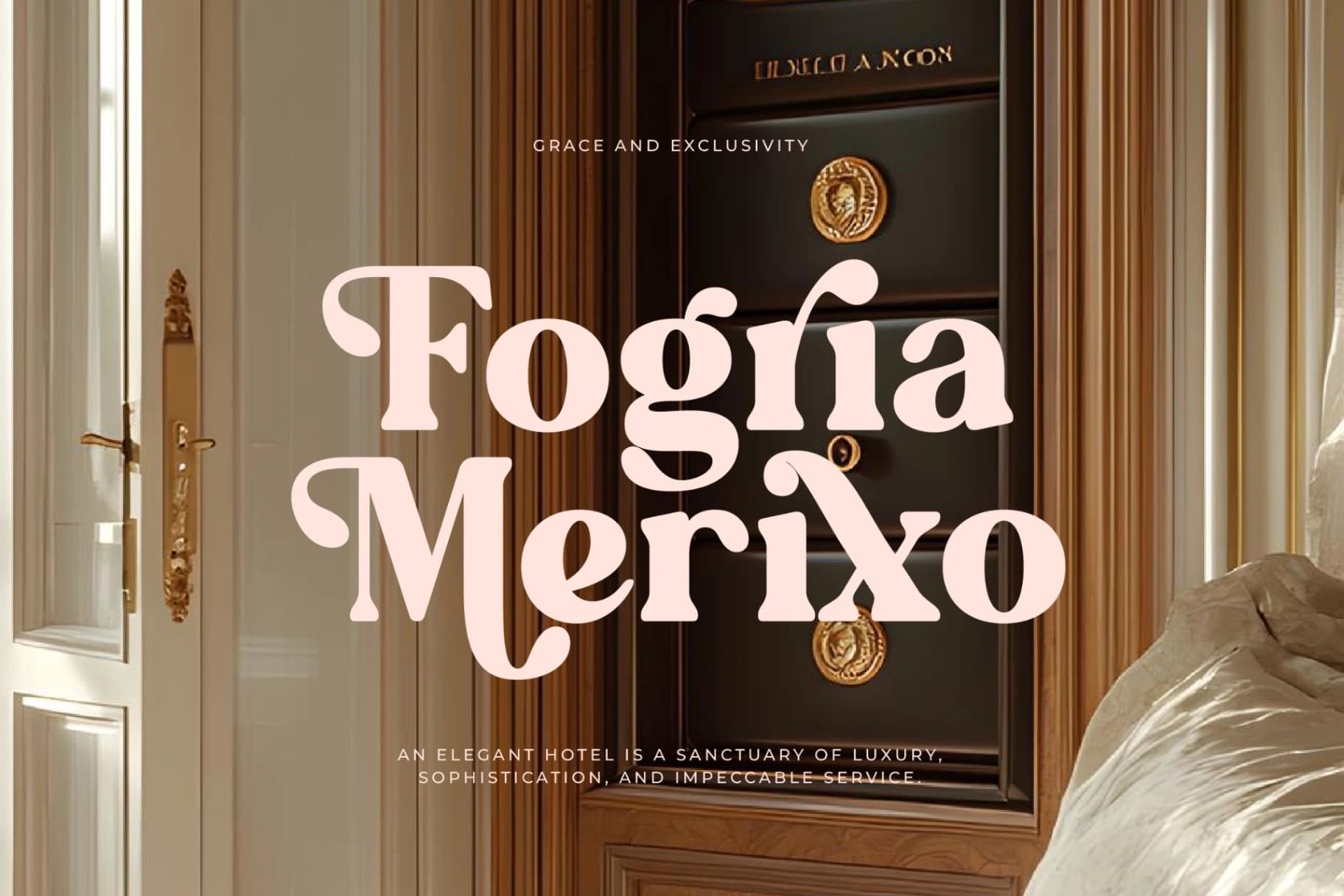 Preview 3 for Regina Morise - Classy Retro Serif Font