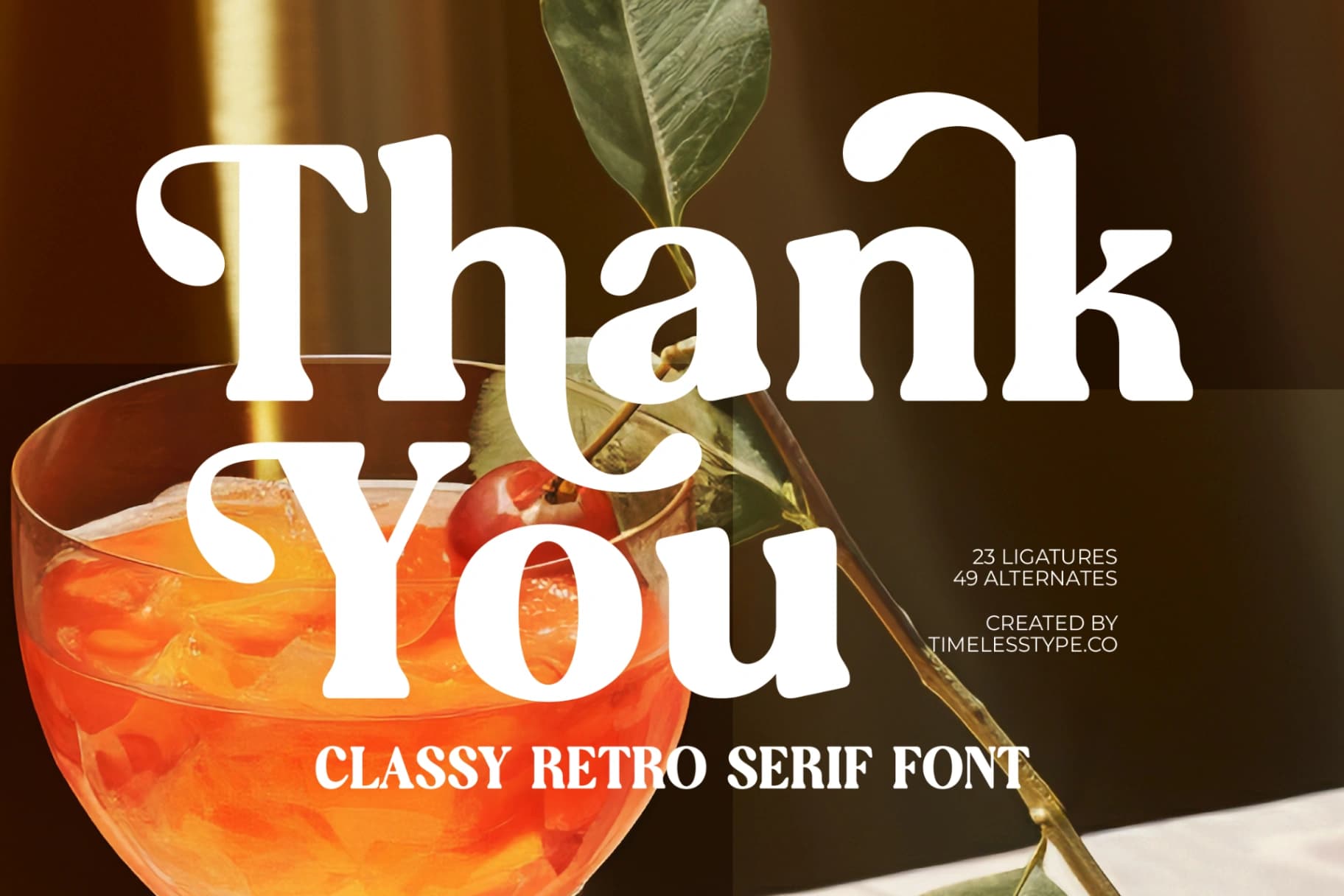 Preview 20 for Regina Morise - Classy Retro Serif Font