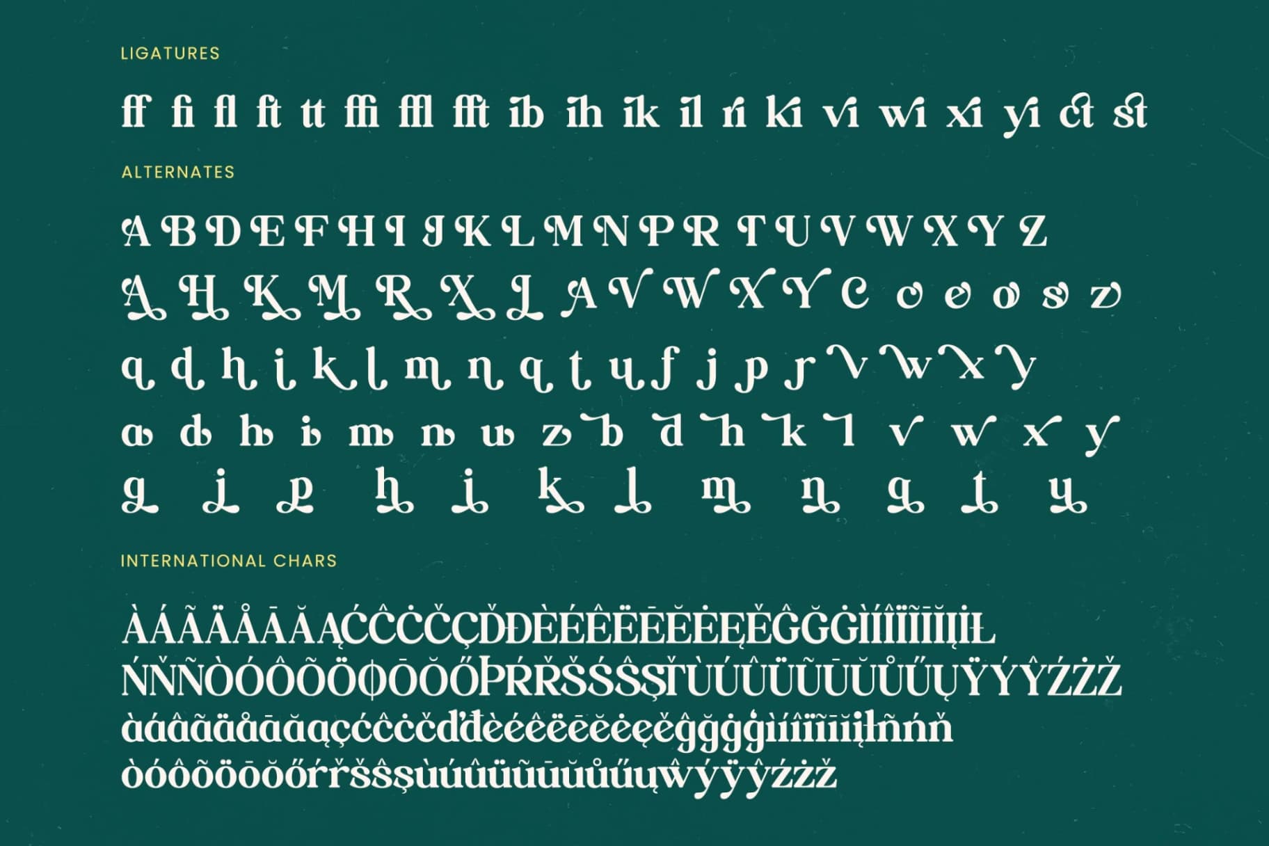 Preview 19 for Builds Haven - Groovy Serif Display Font