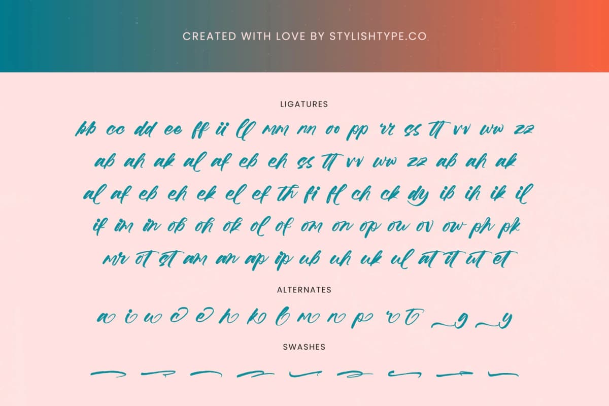 Beachit - Bold Brush Font font preview 19