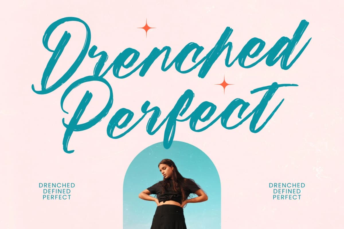 Beachit - Bold Brush Font font preview 7