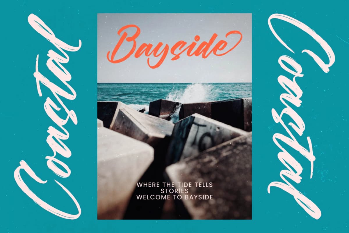 Beachit - Bold Brush Font font preview 8