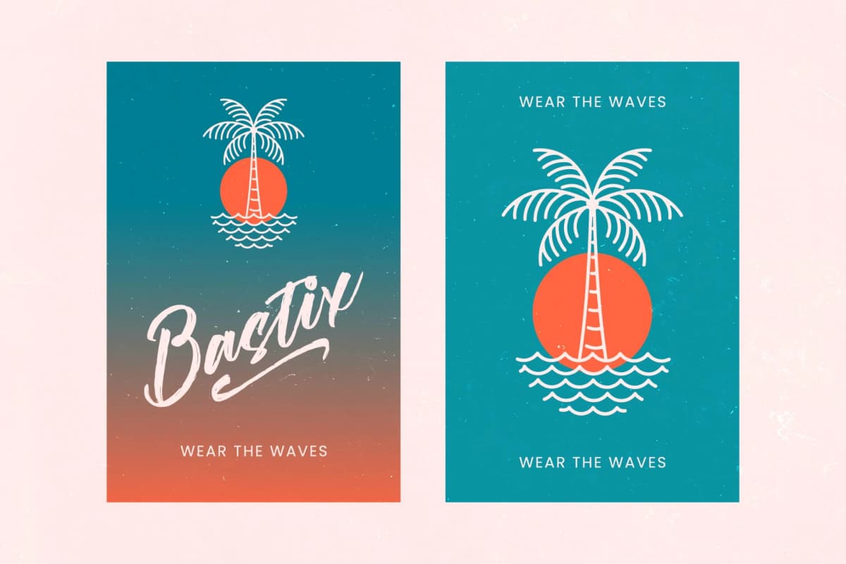 Beachit - Bold Brush Font font preview 2