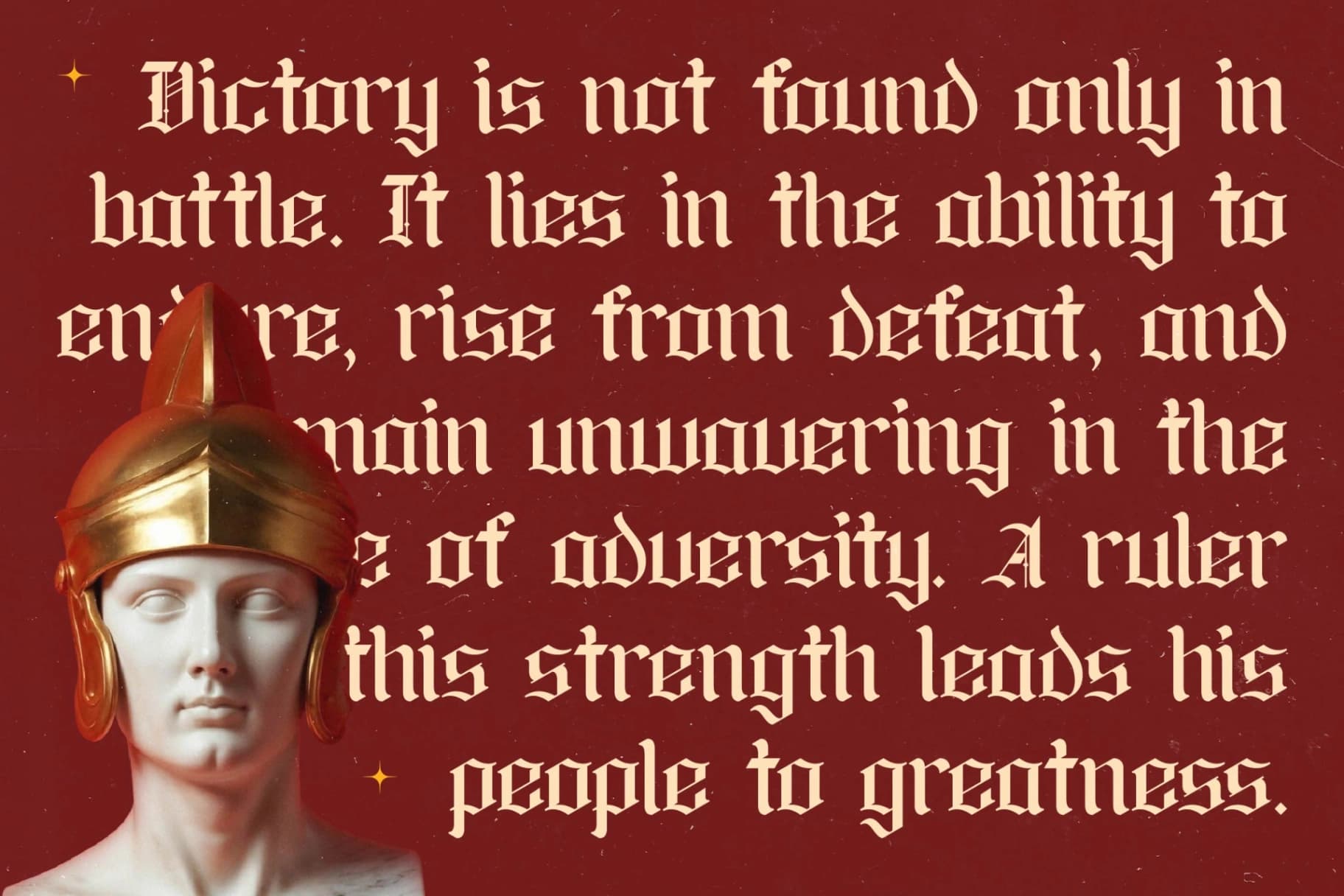 Preview 8 for Lionkin - Stylish Blackletter Font