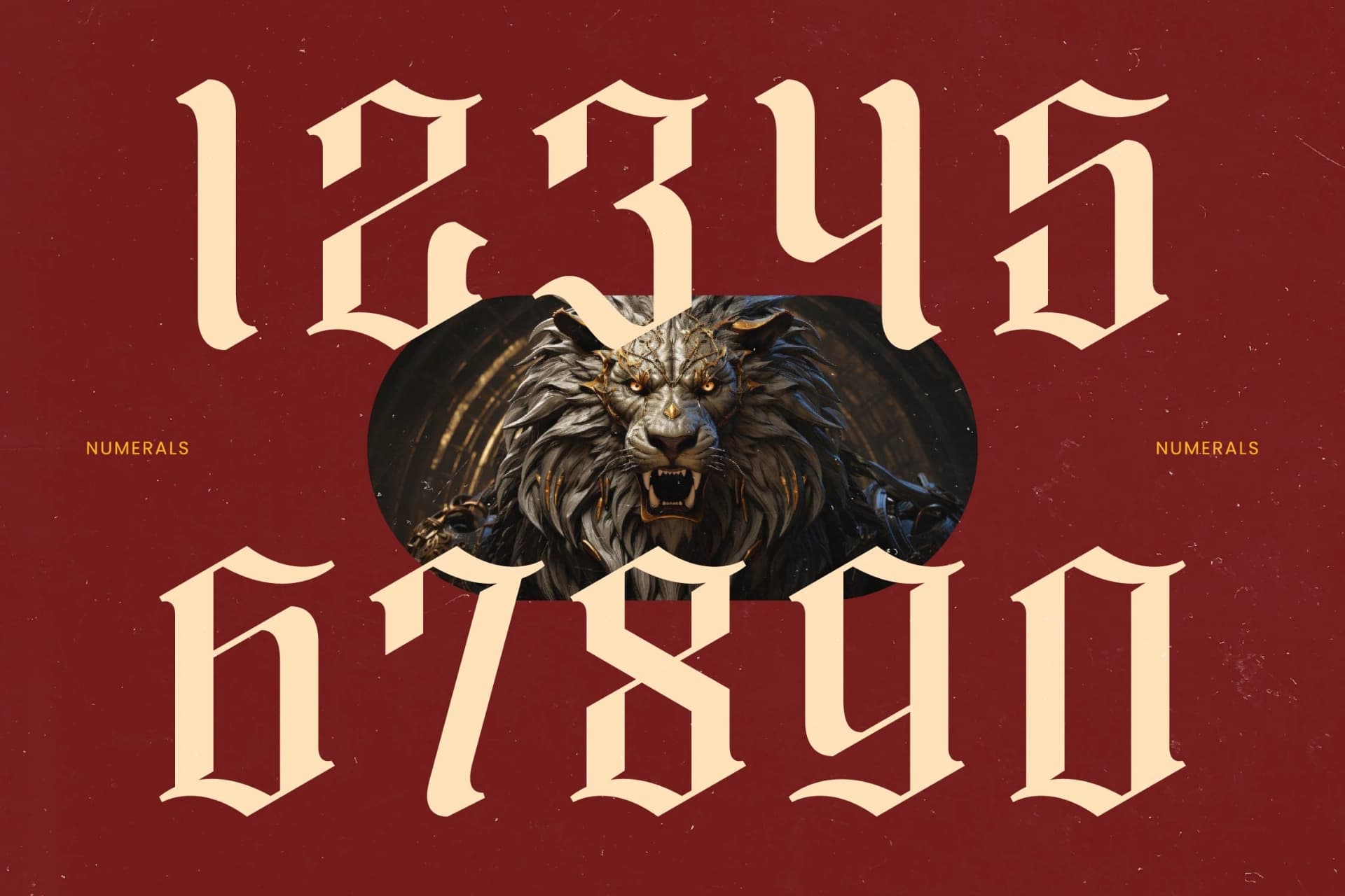 Preview 11 for Lionkin - Stylish Blackletter Font