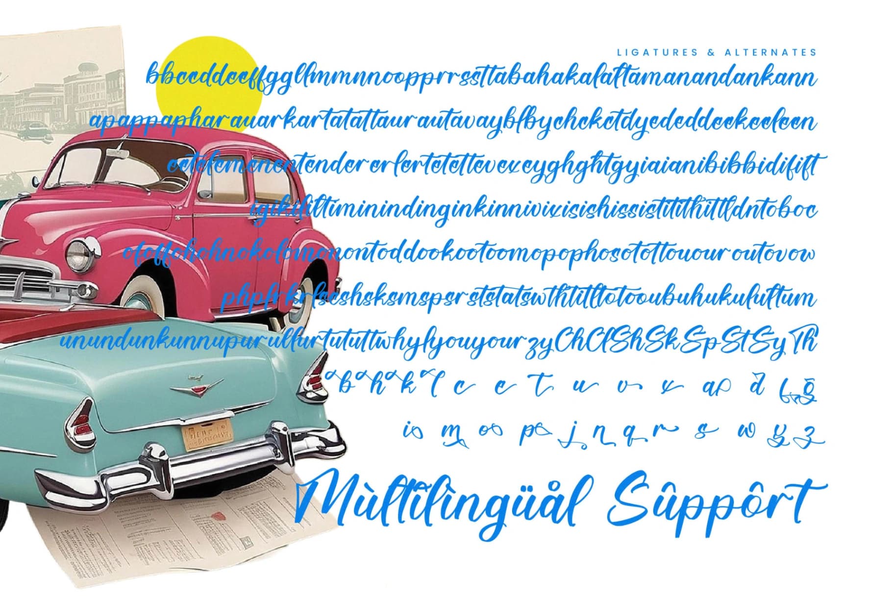 Preview 18 for Bellfast Telford - Modern Bold Script