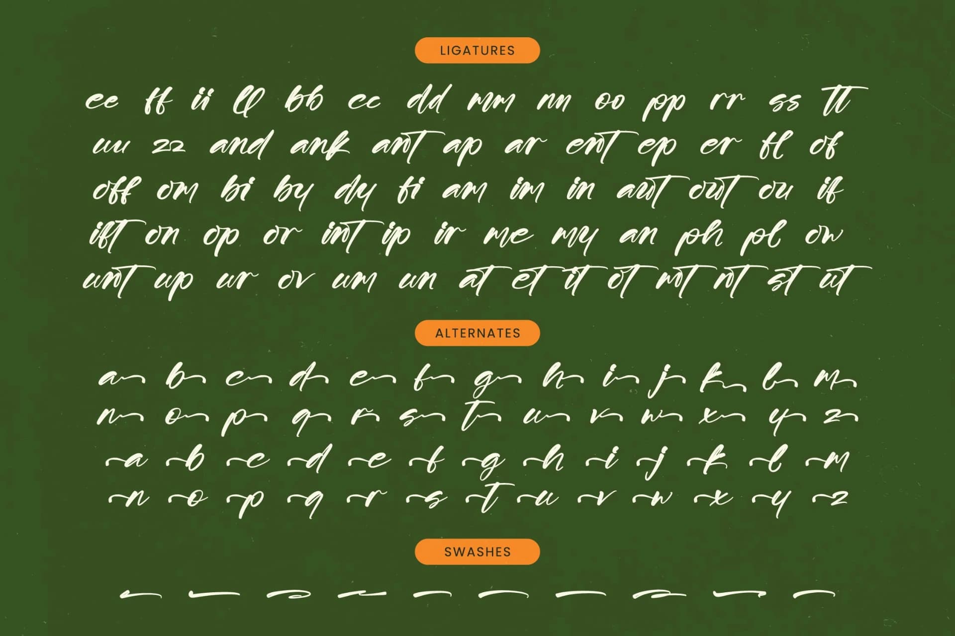 Preview 19 for Scatqin Bounty - Bold Brush Font