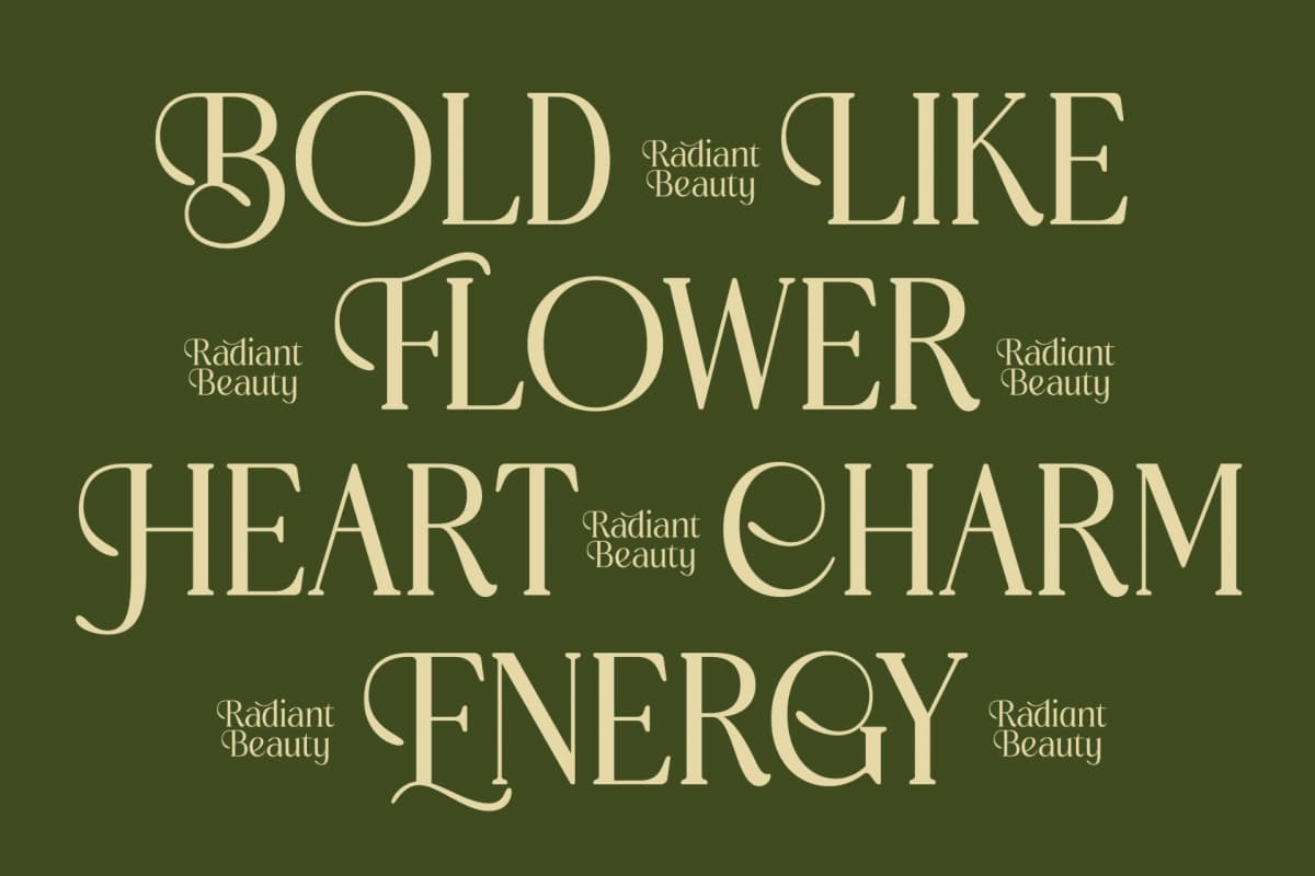Preview 5 for Royale Grosta - Vintage Serif Font