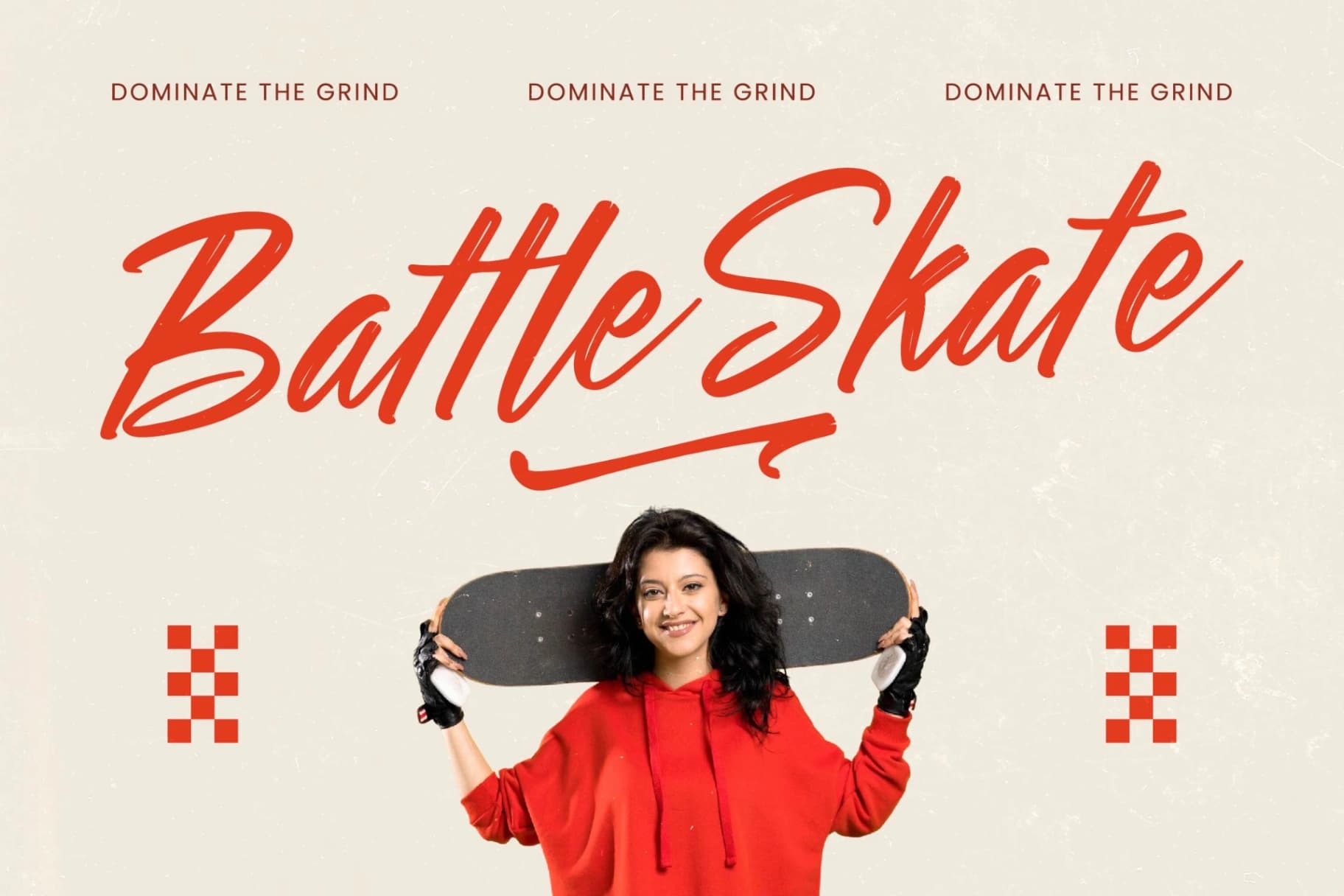 Preview 3 for Heyday Gustine - Modern Brush Font