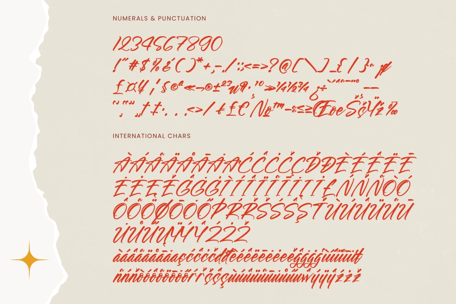 Preview 18 for Heyday Gustine - Modern Brush Font