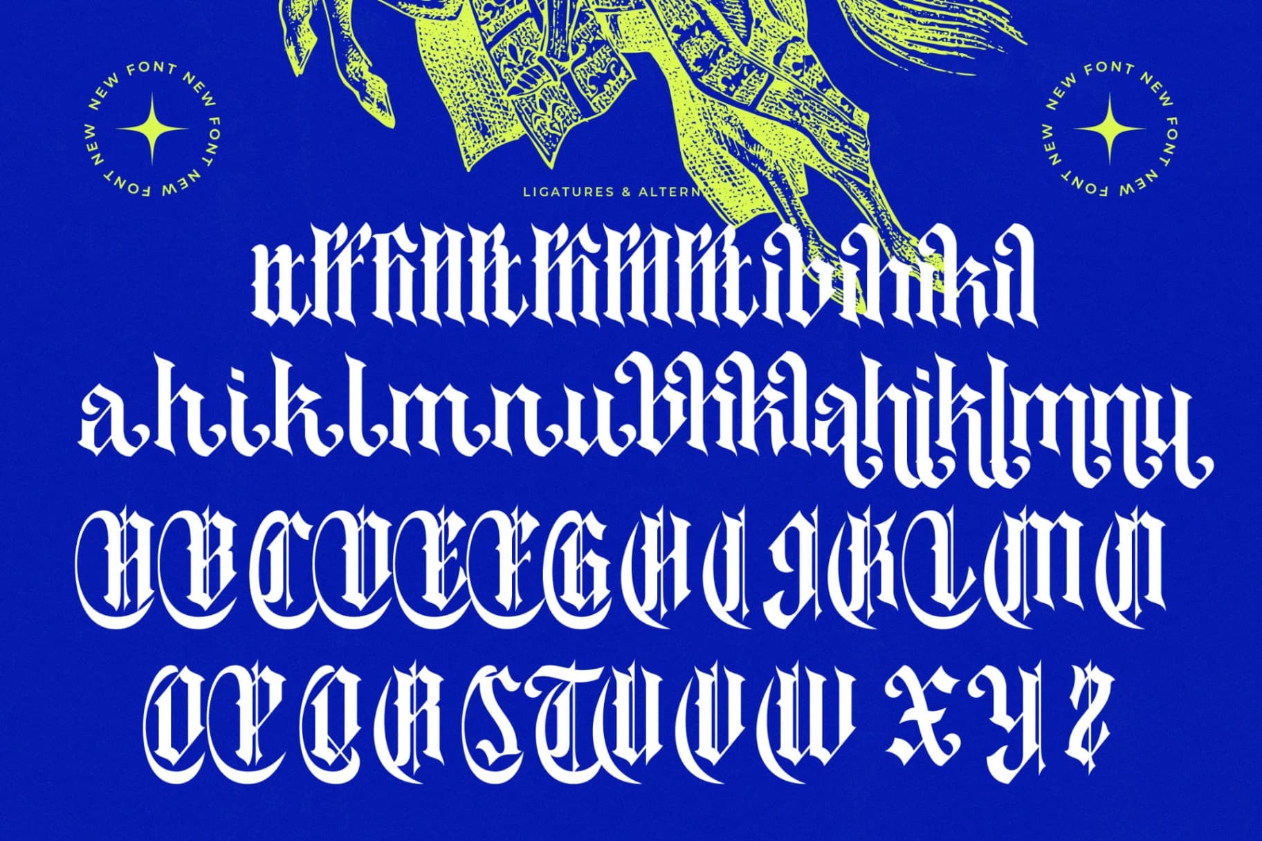 Preview 18 for Tearfang - New Blackletter Serif