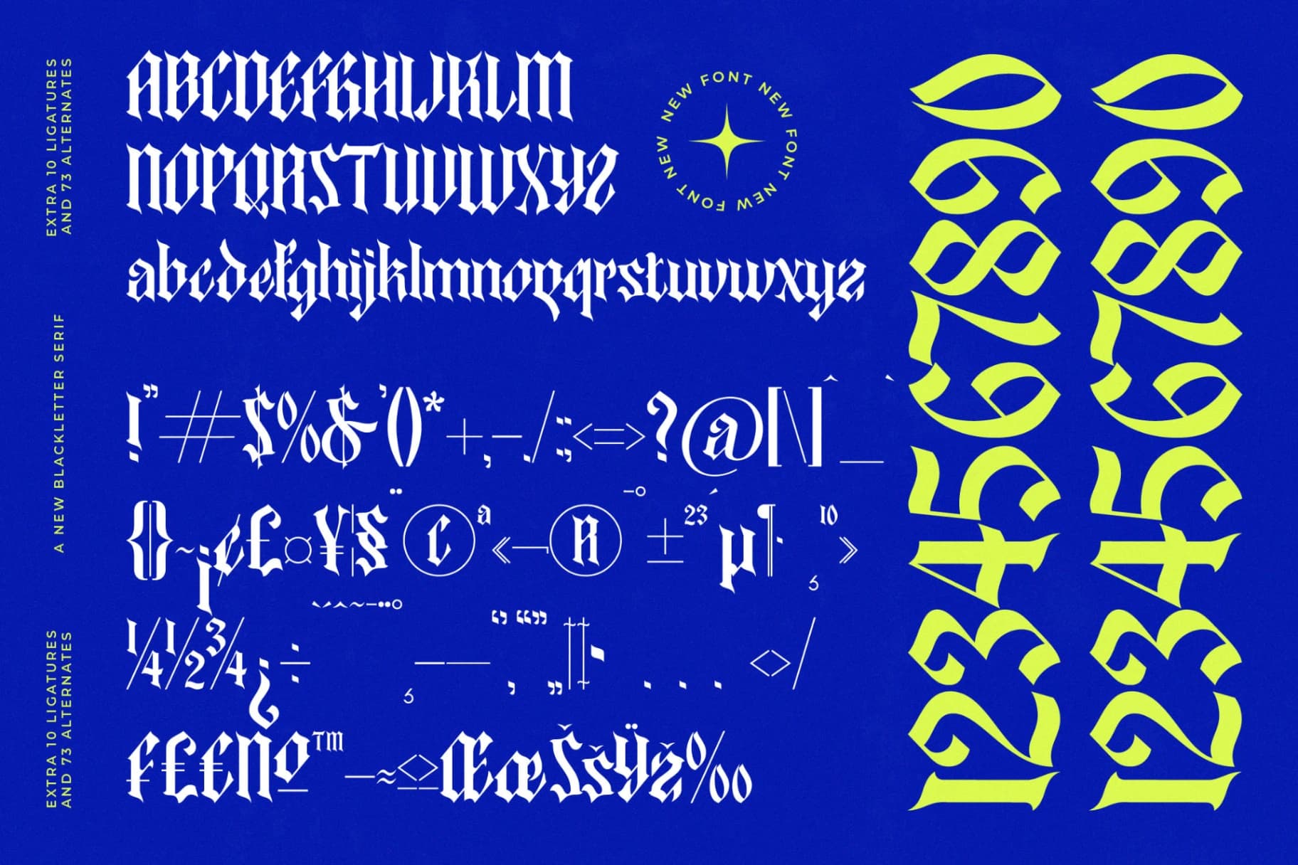 Preview 19 for Tearfang - New Blackletter Serif