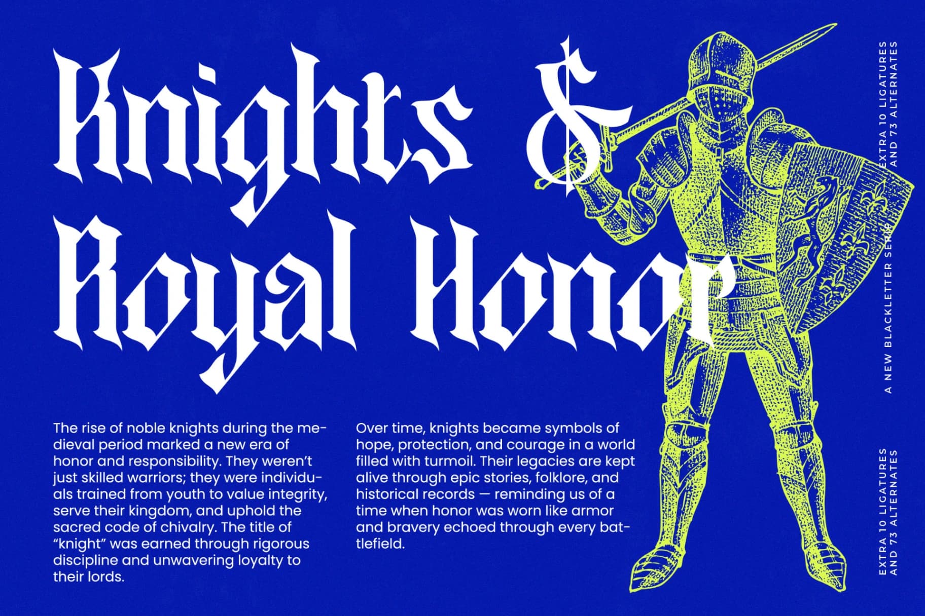 Preview 7 for Tearfang - New Blackletter Serif