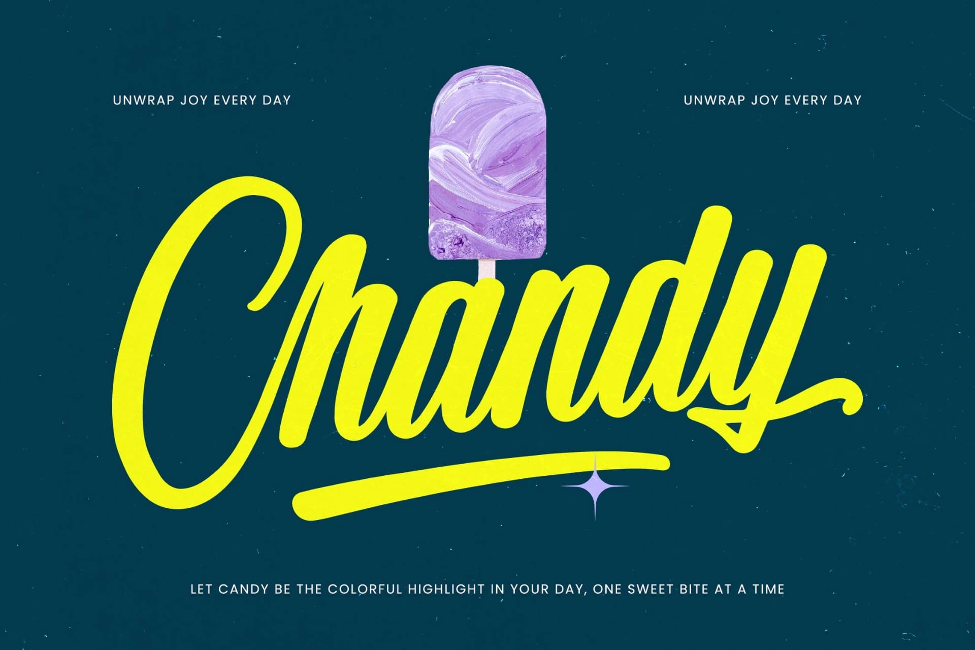 Preview 5 for Chunky Slandis - Bold Handwritten Font