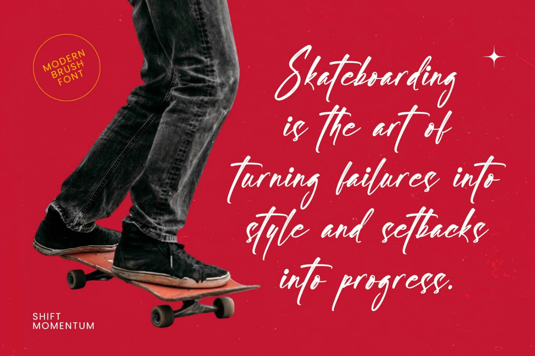 Preview 2 for Highustle - Modern Brush Font