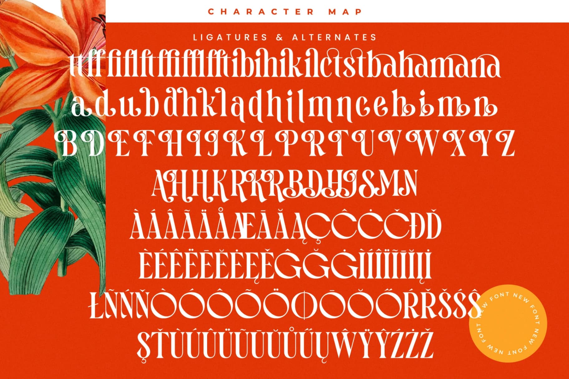 Preview 19 for Magitals Glowing - New Modern Serif Font