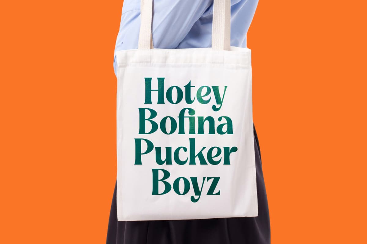 Myngo Bakery - Modern Bold Serif Font font preview 6