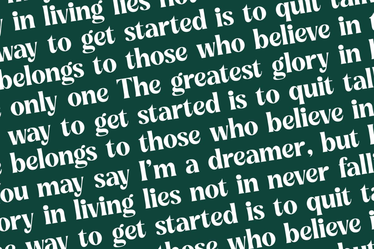 Myngo Bakery - Modern Bold Serif Font font preview 17