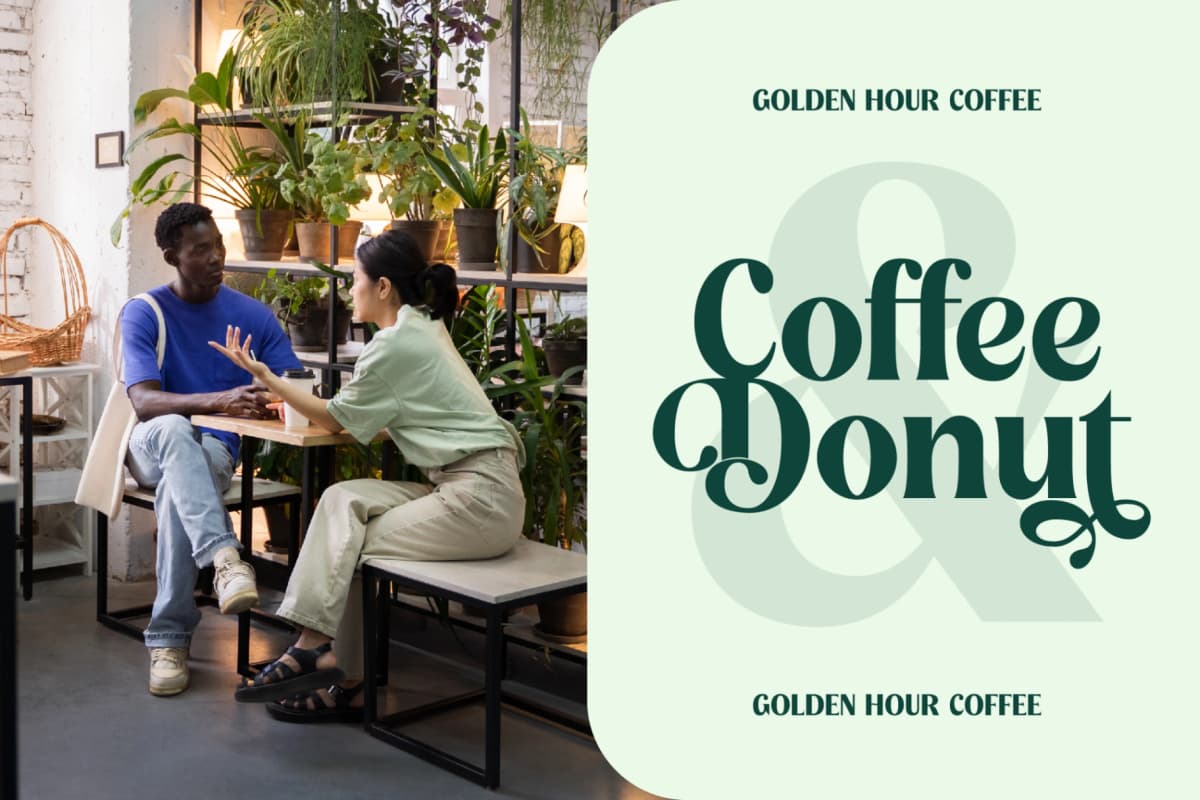 Myngo Bakery - Modern Bold Serif Font font preview 8
