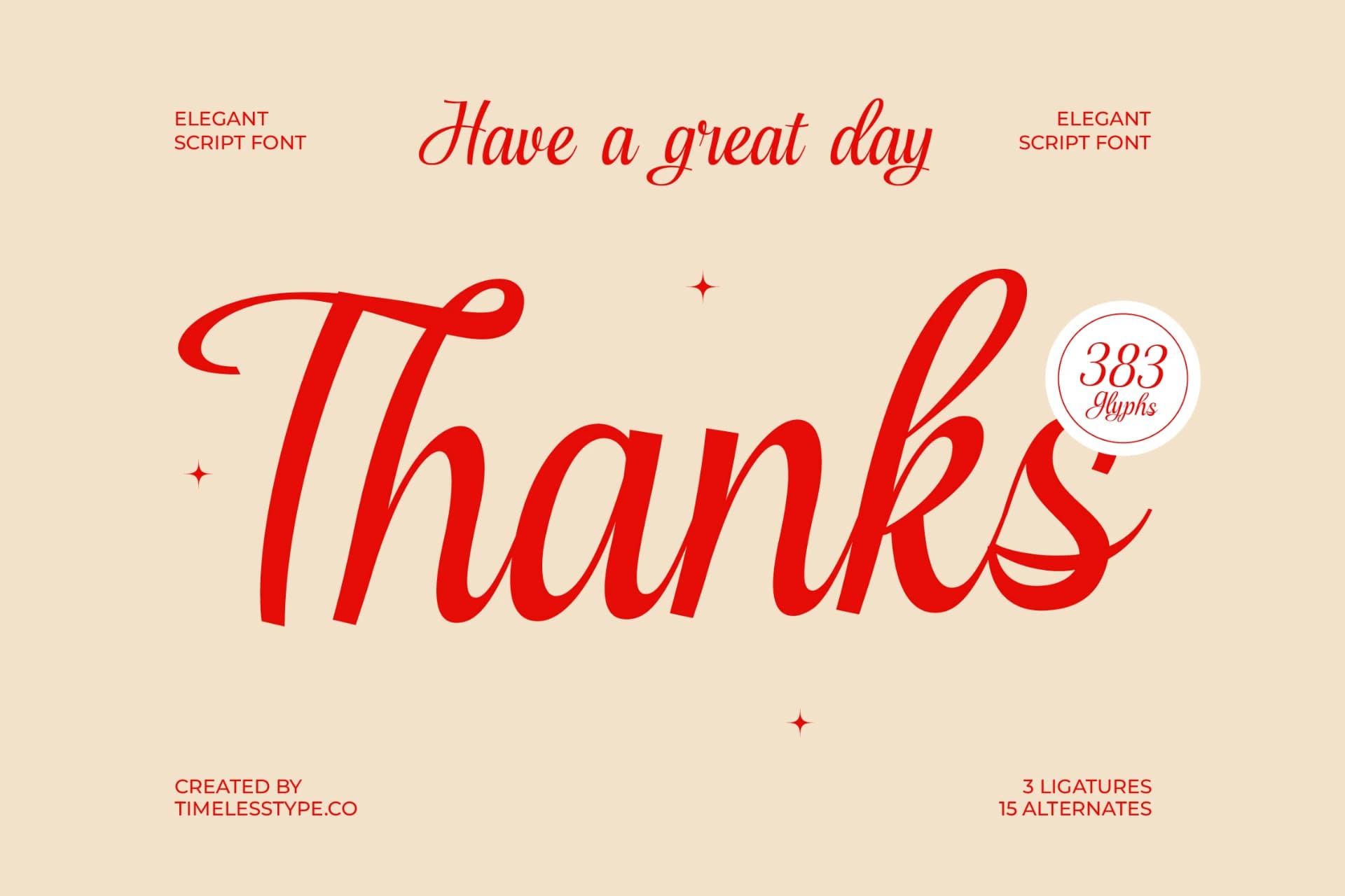 Preview 20 for Cerria Refresh - Elegant Script Font